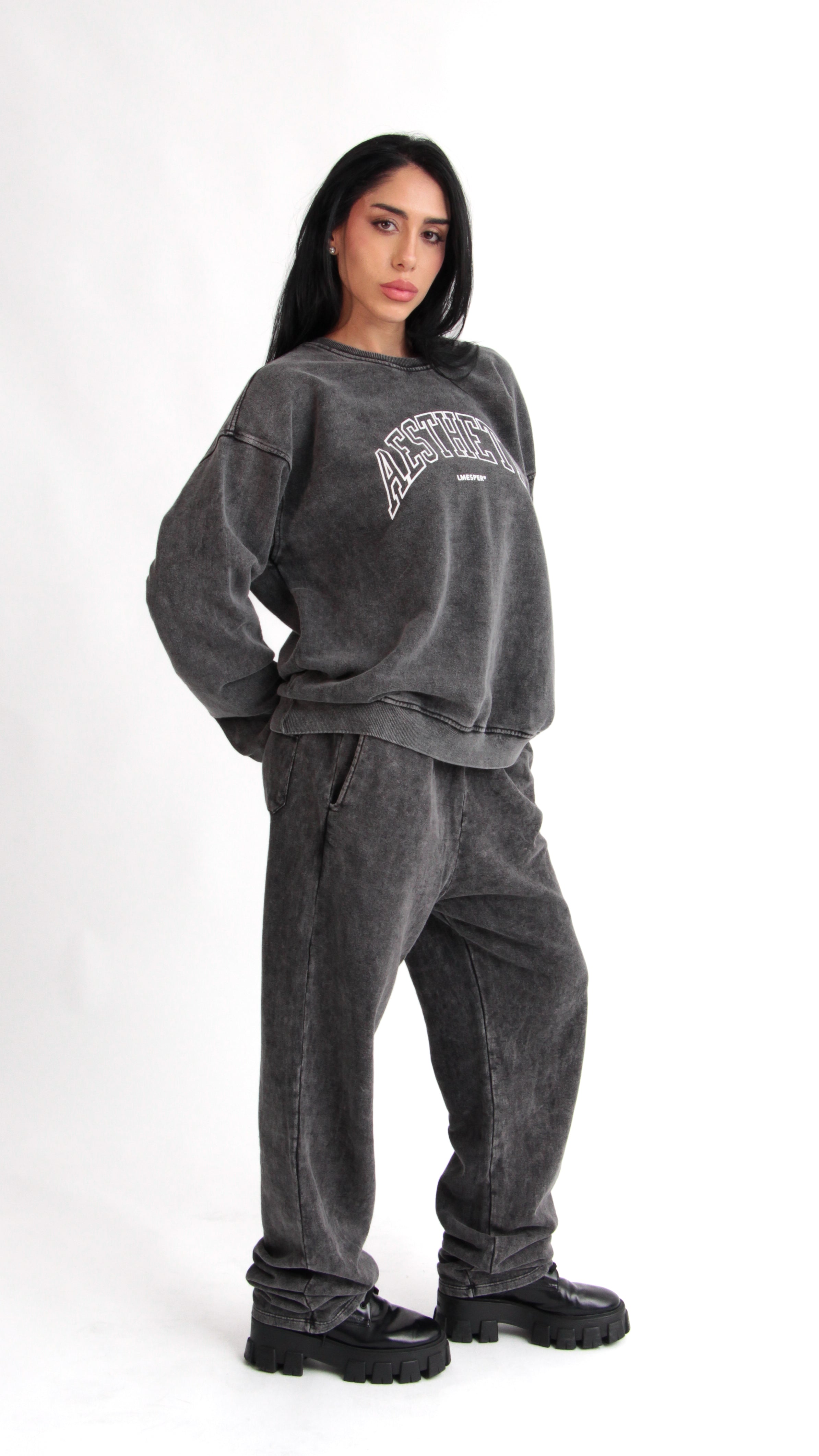 BLUSA MOLETOM MARMORIZADA AESTHETIC