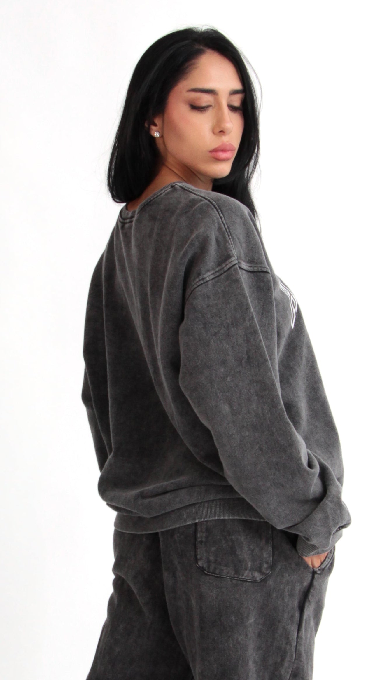 BLUSA MOLETOM MARMORIZADA AESTHETIC