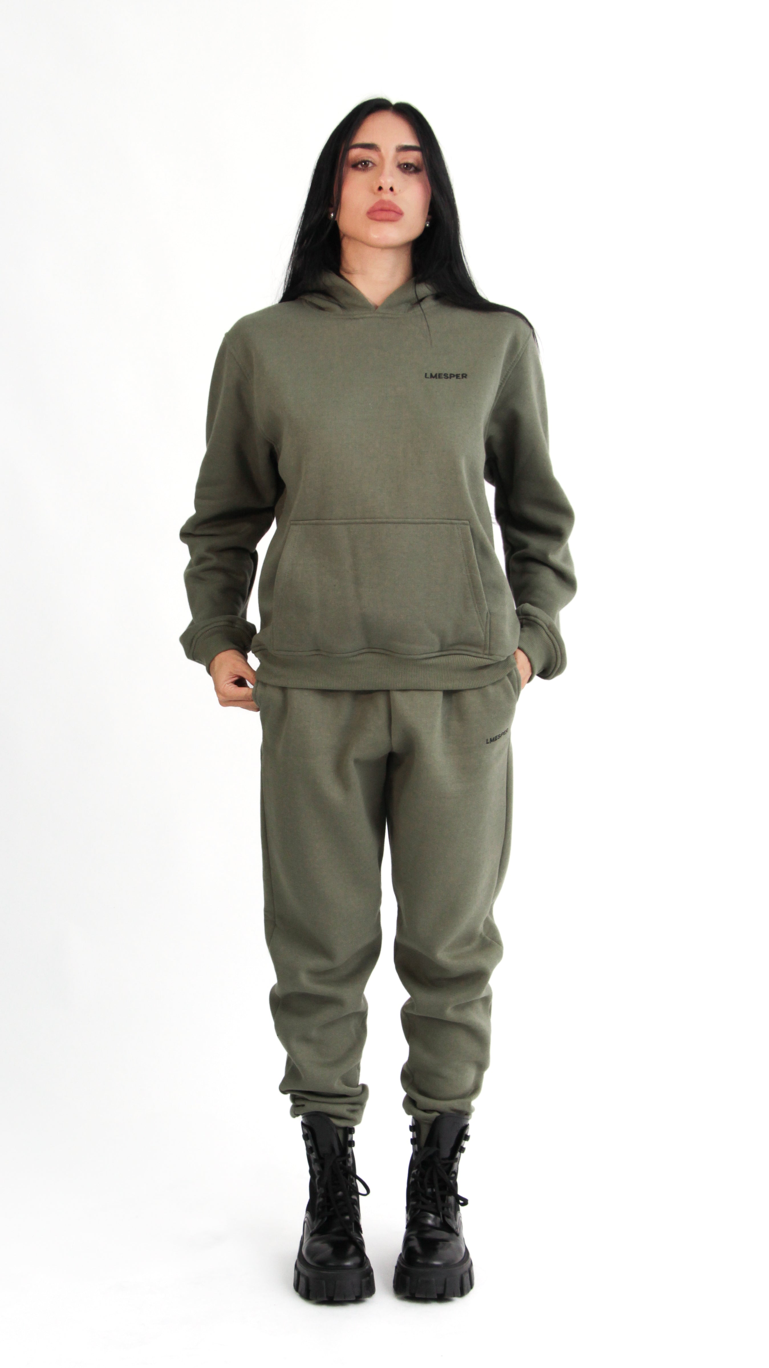 CALÇA MOLETOM URBAN VERDE MILITAR