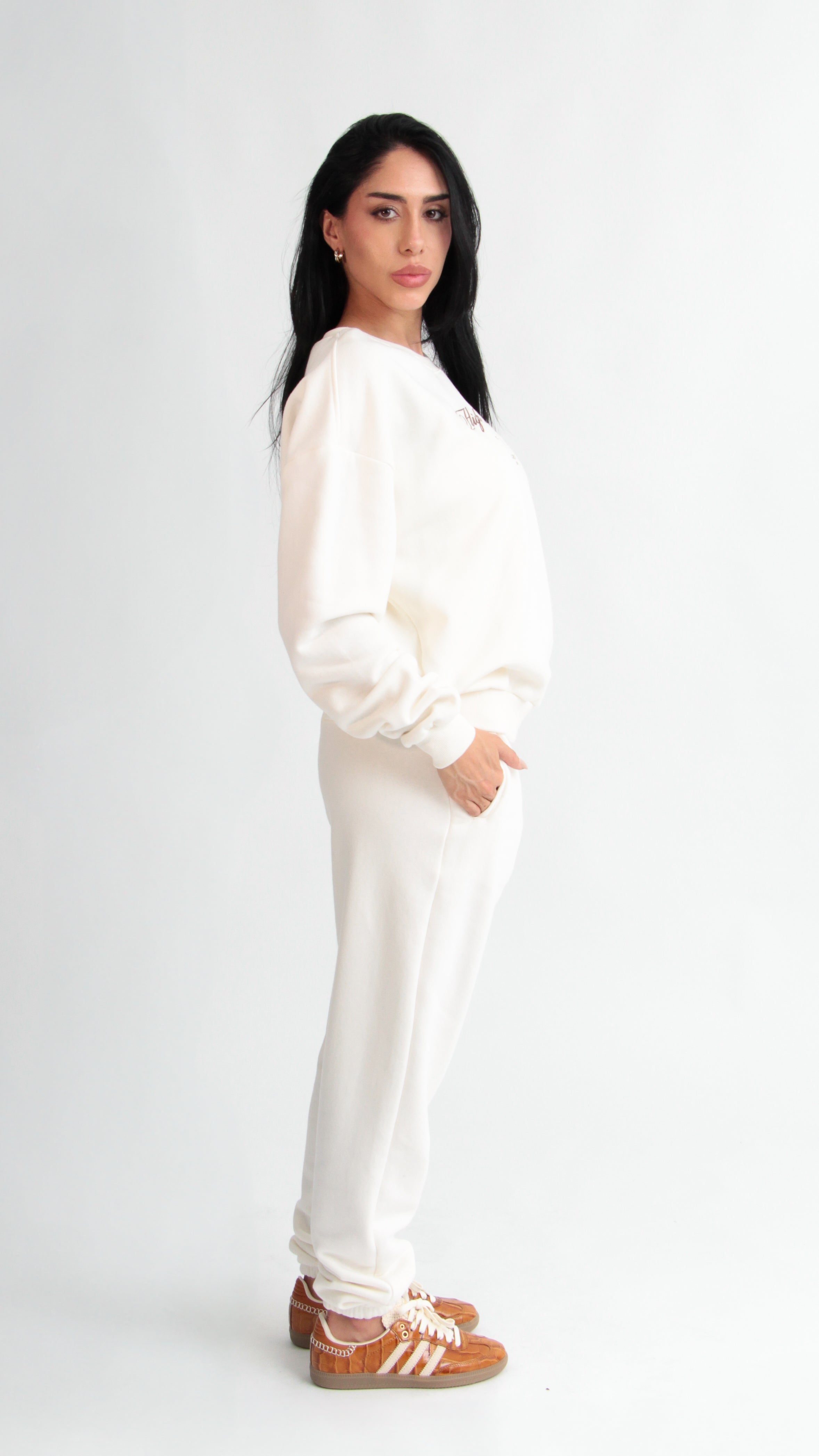 BLUSA MOLETOM OFF WHITE