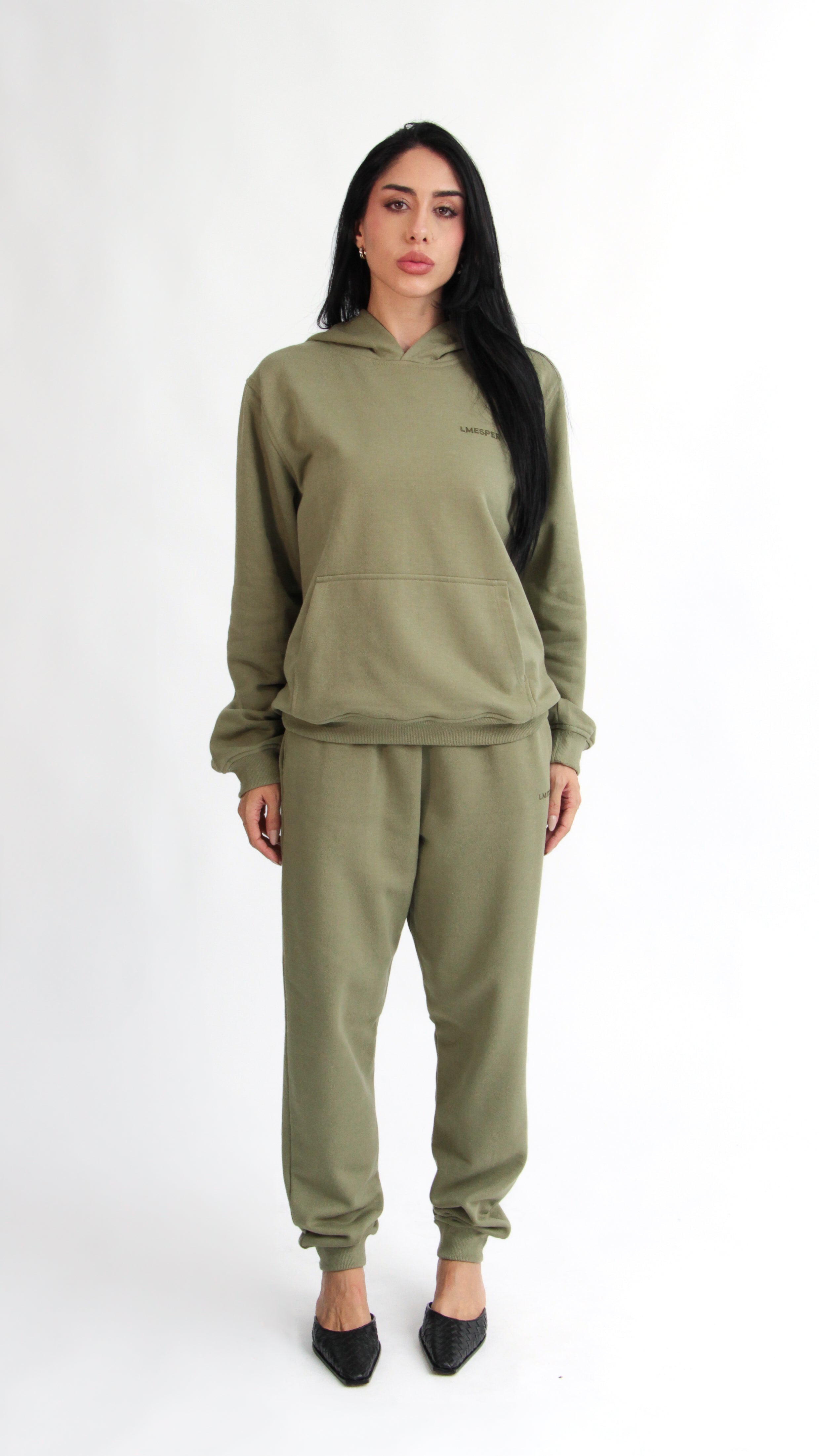 CALÇA MOLETOM URBAN VERDE OLIVA