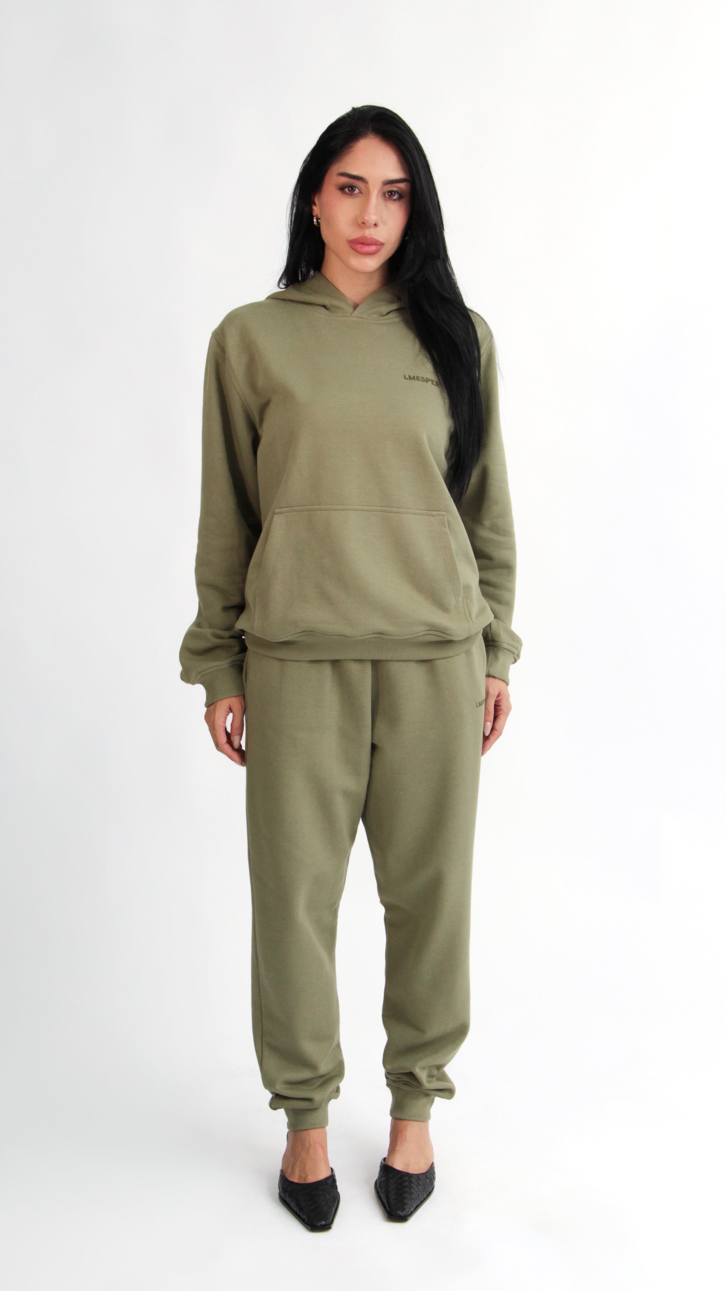 CALÇA MOLETOM URBAN VERDE OLIVA