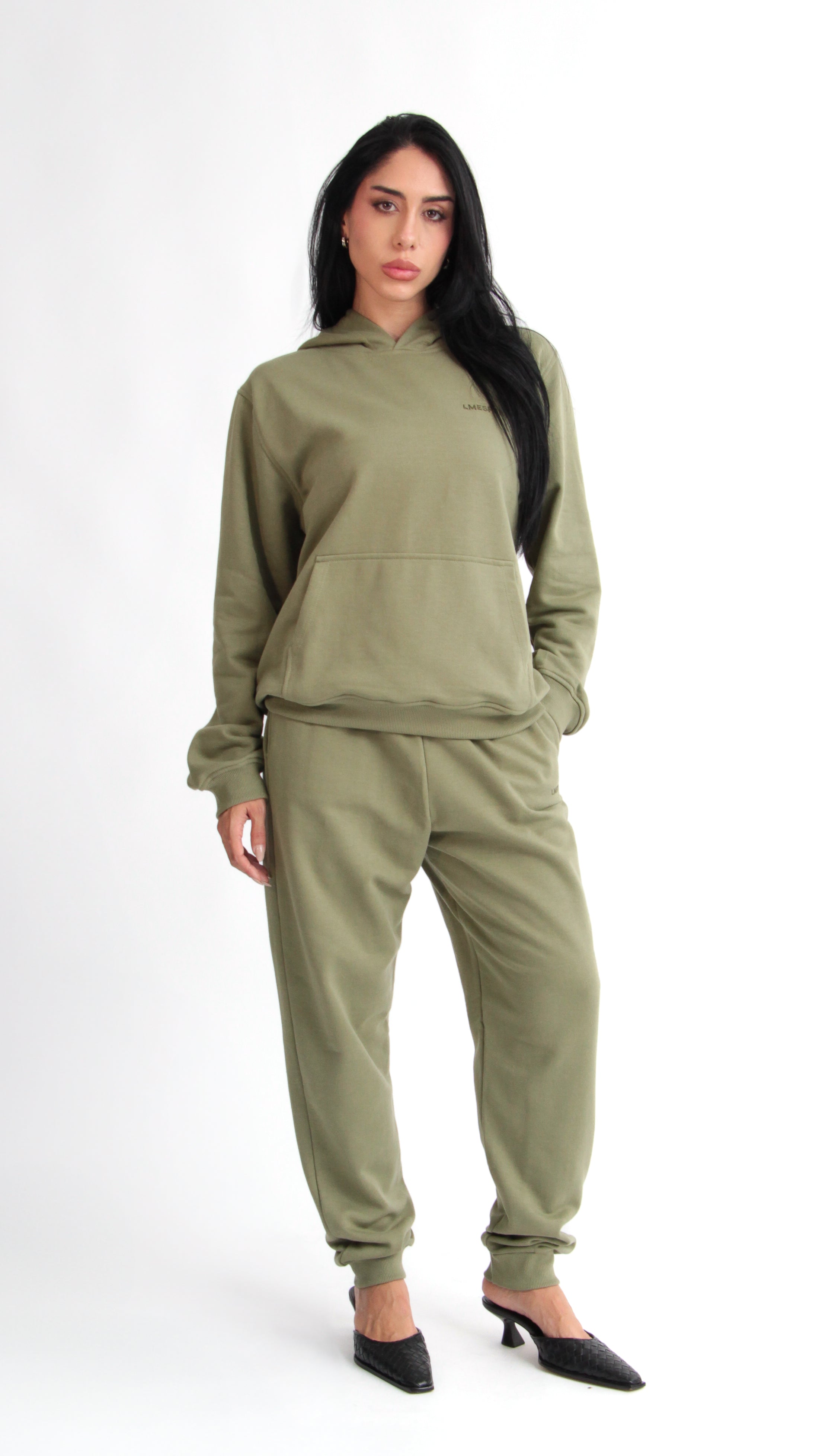 BLUSA MOLETOM URBAN VERDE OLIVA