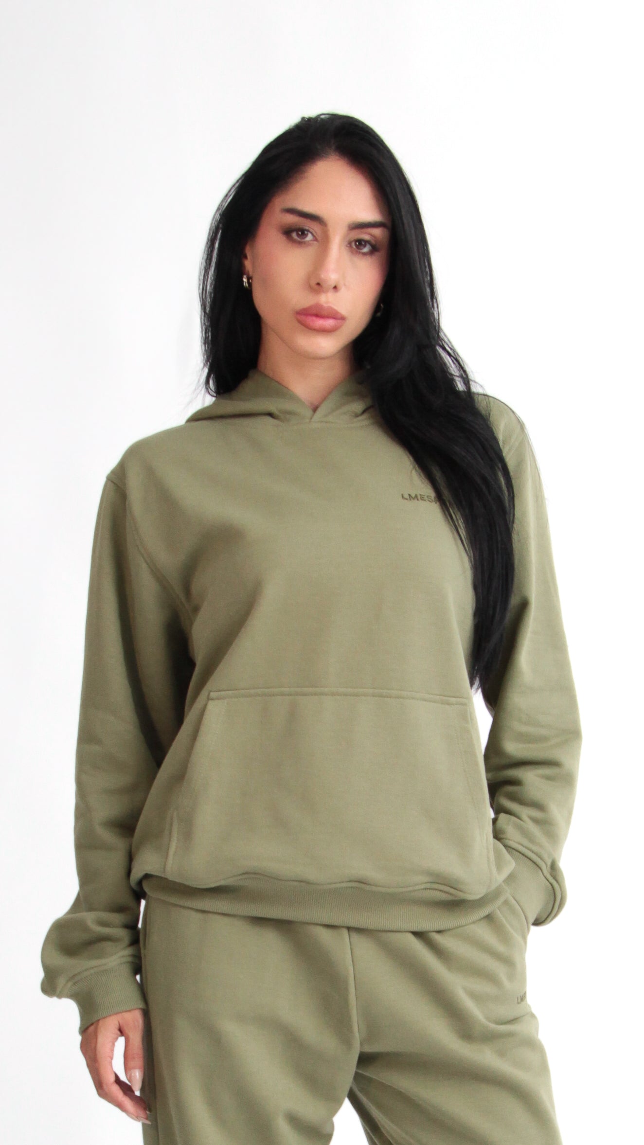 BLUSA MOLETOM URBAN VERDE OLIVA
