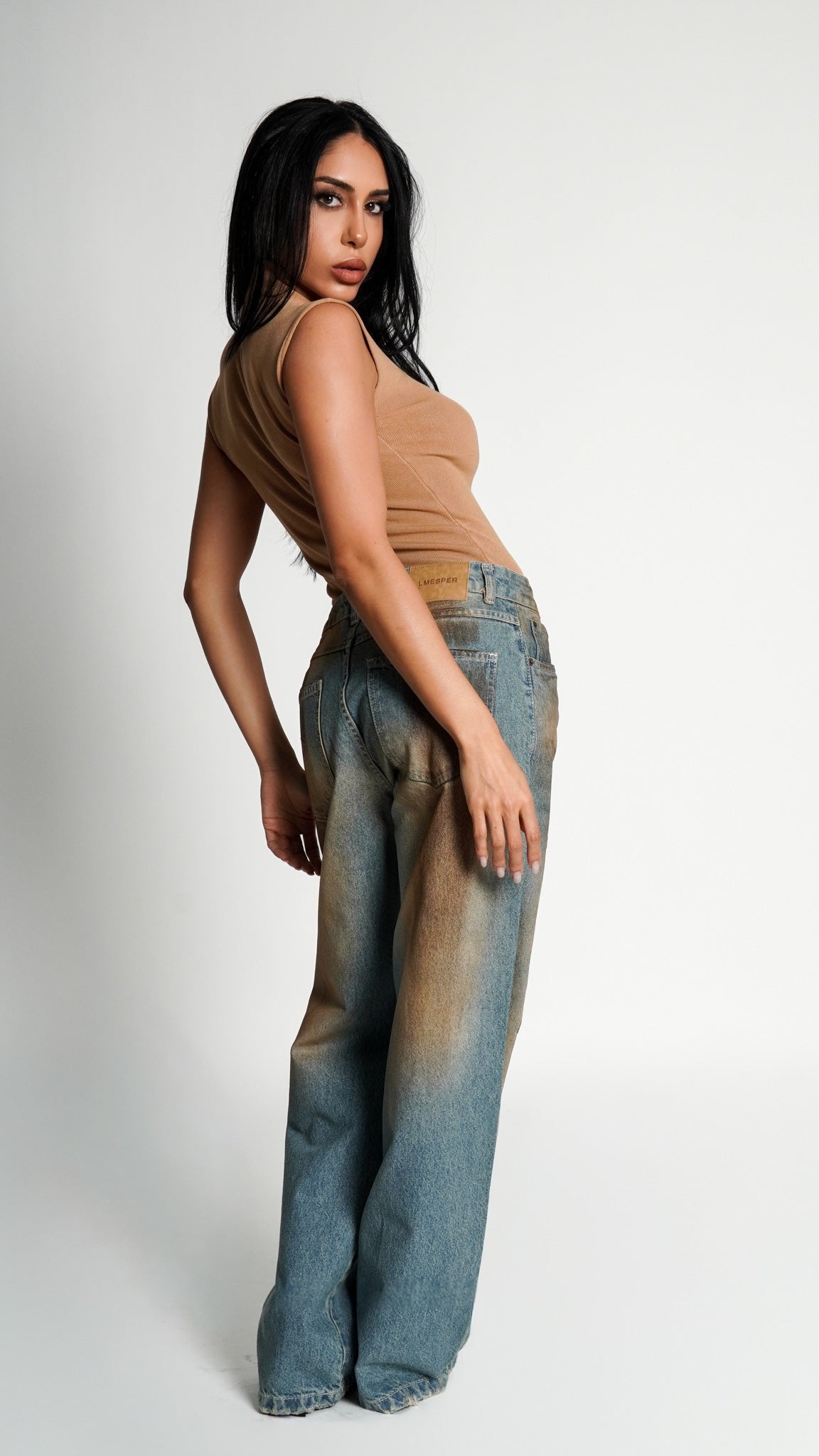 CALÇA JEANS OVERSIZED DIRTY