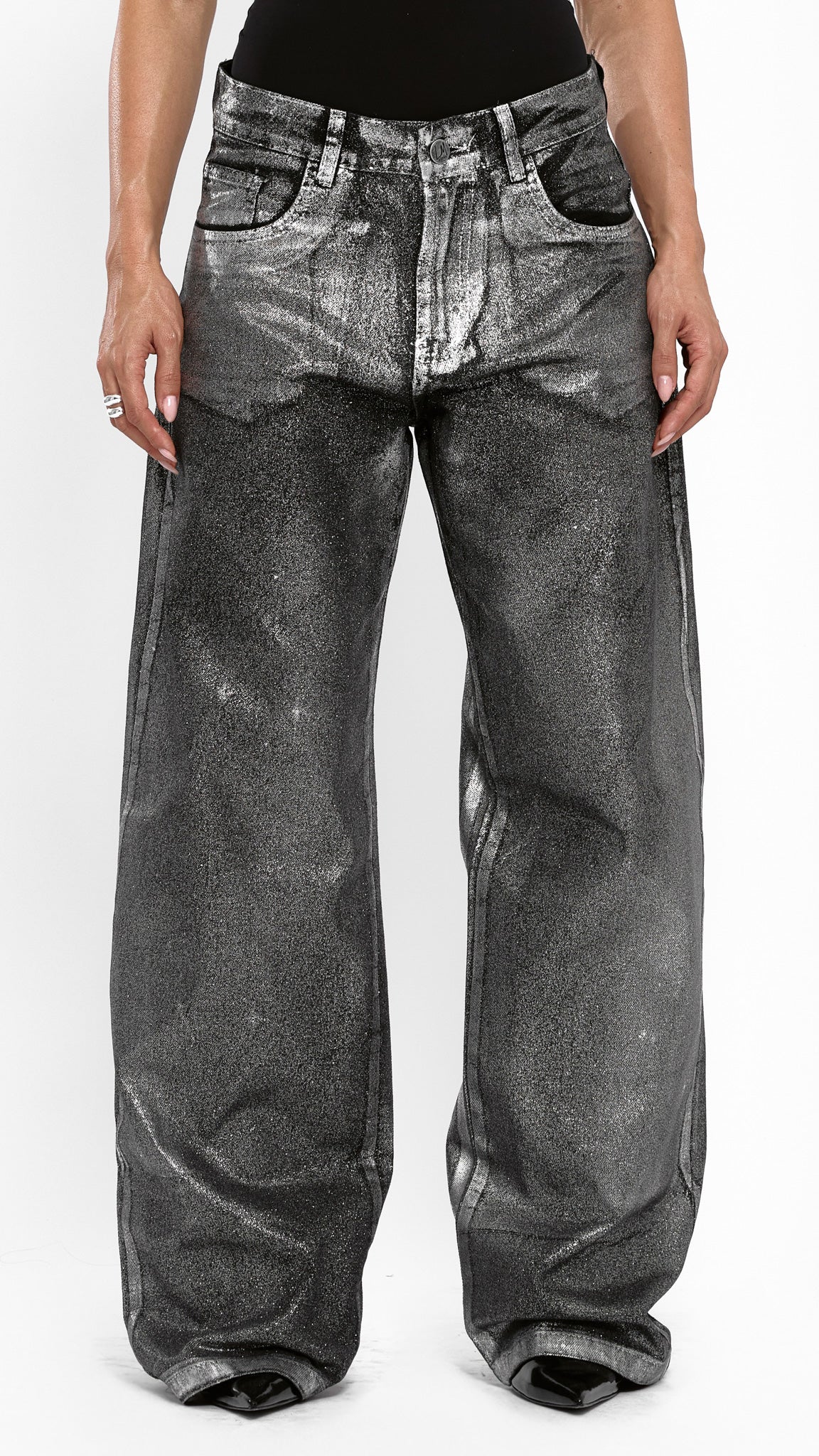 CALÇA JEANS SILVER