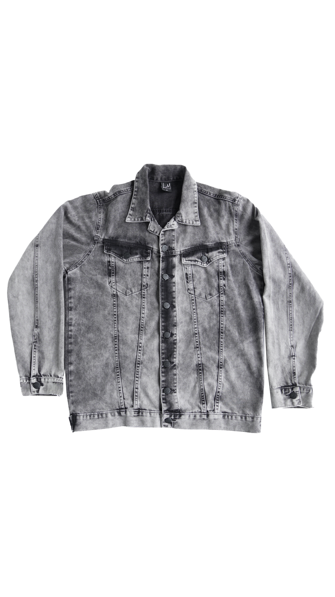 JAQUETA JEANS SILVER MARMORIZADA