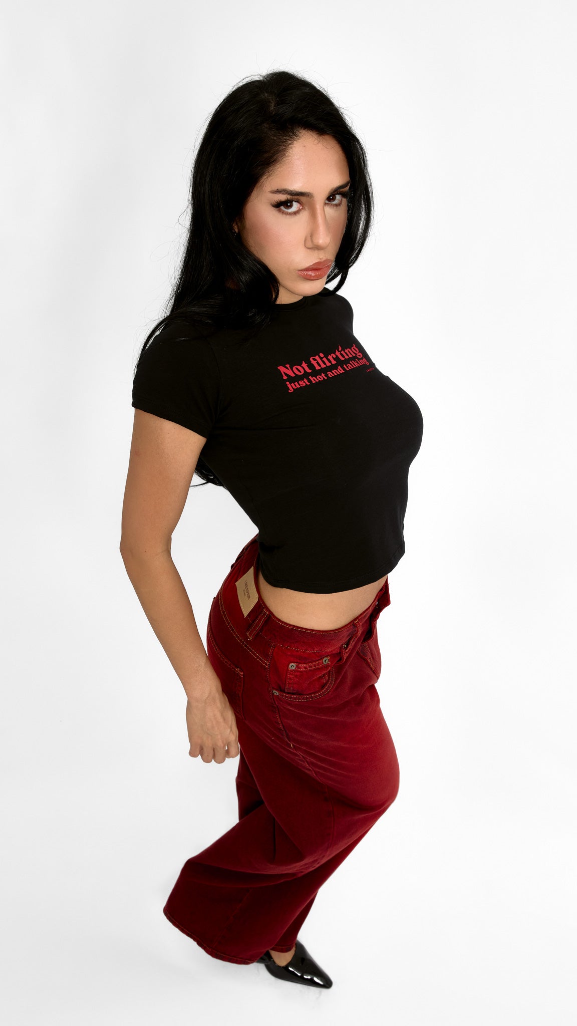 BABY TEE NOT FLIRTING