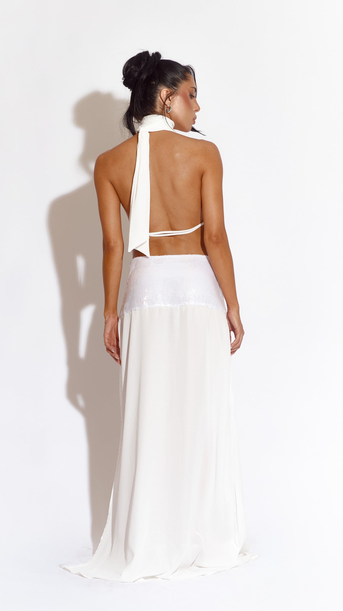 VESTIDO LONGO AFTERGLOW BRANCO