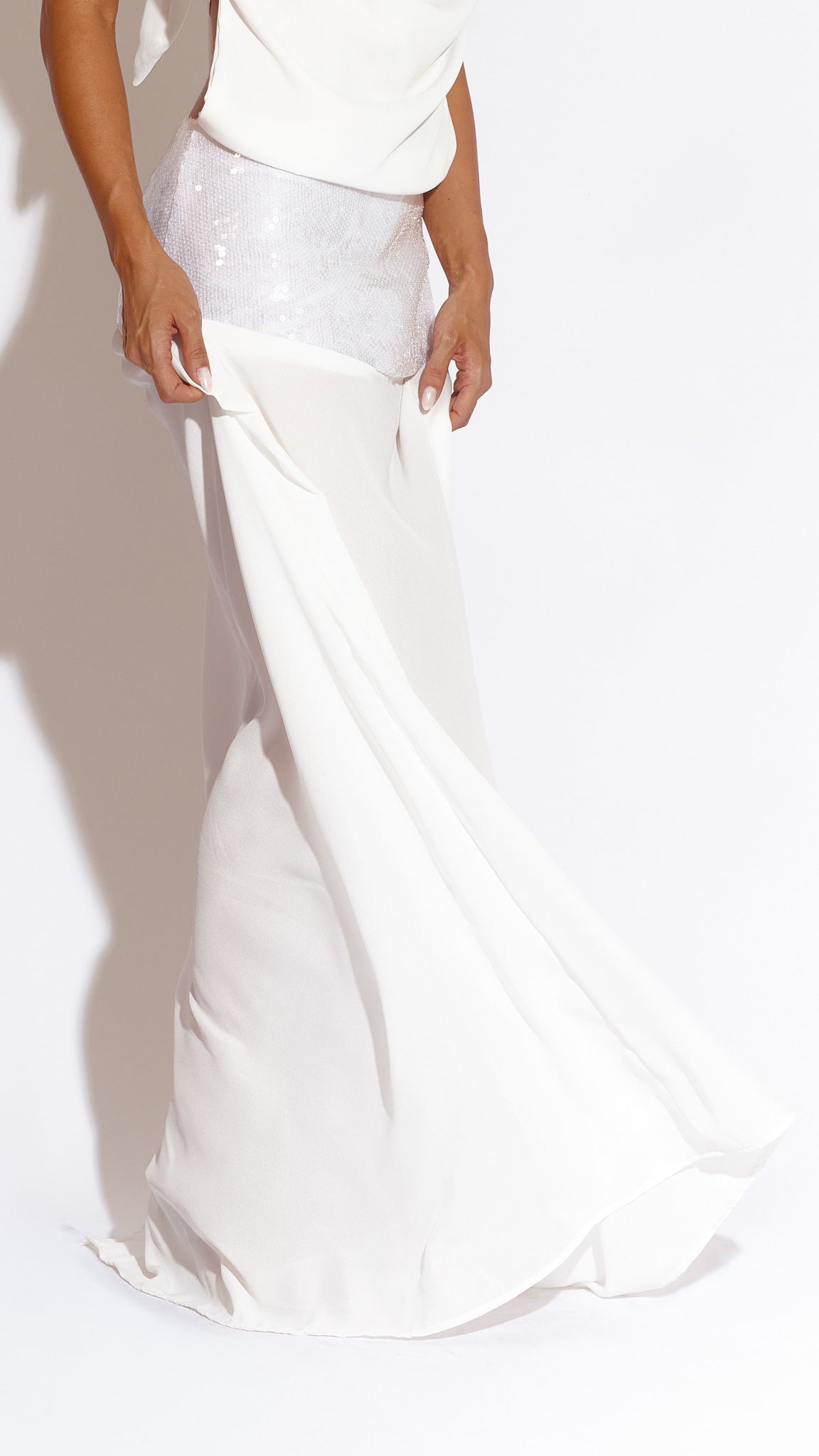 VESTIDO LONGO AFTERGLOW BRANCO