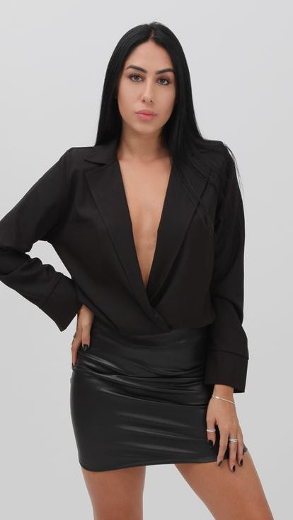 BODY BLAZER PRETO