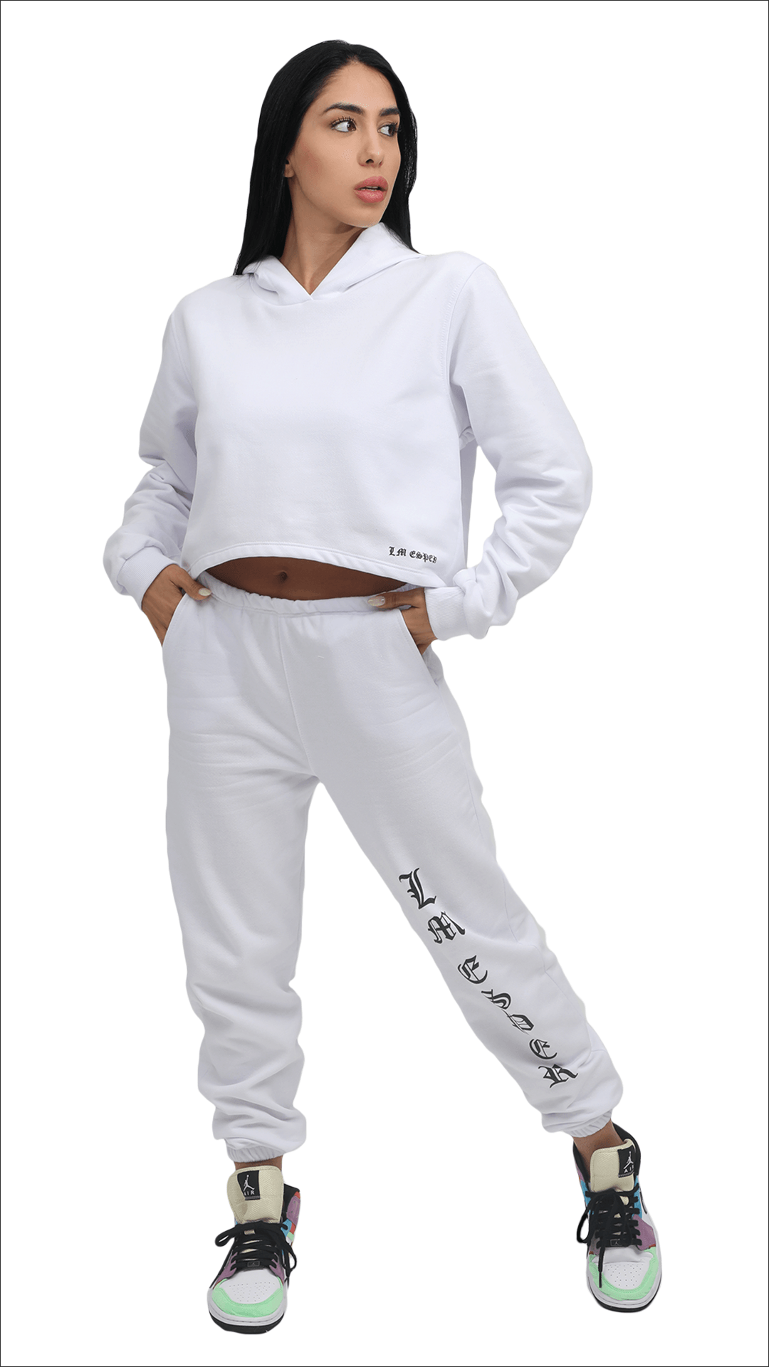 CALÇA MOLETOM ESPER BRANCA