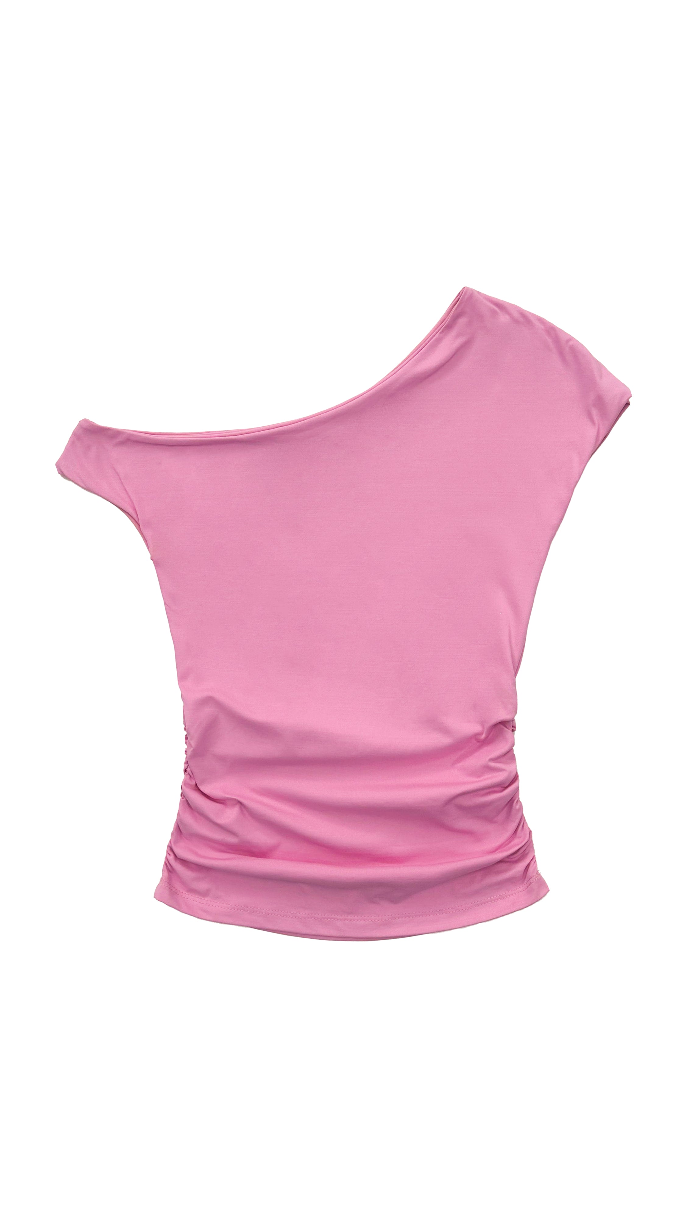 BLUSA ASSIMÉTRICA ROSA