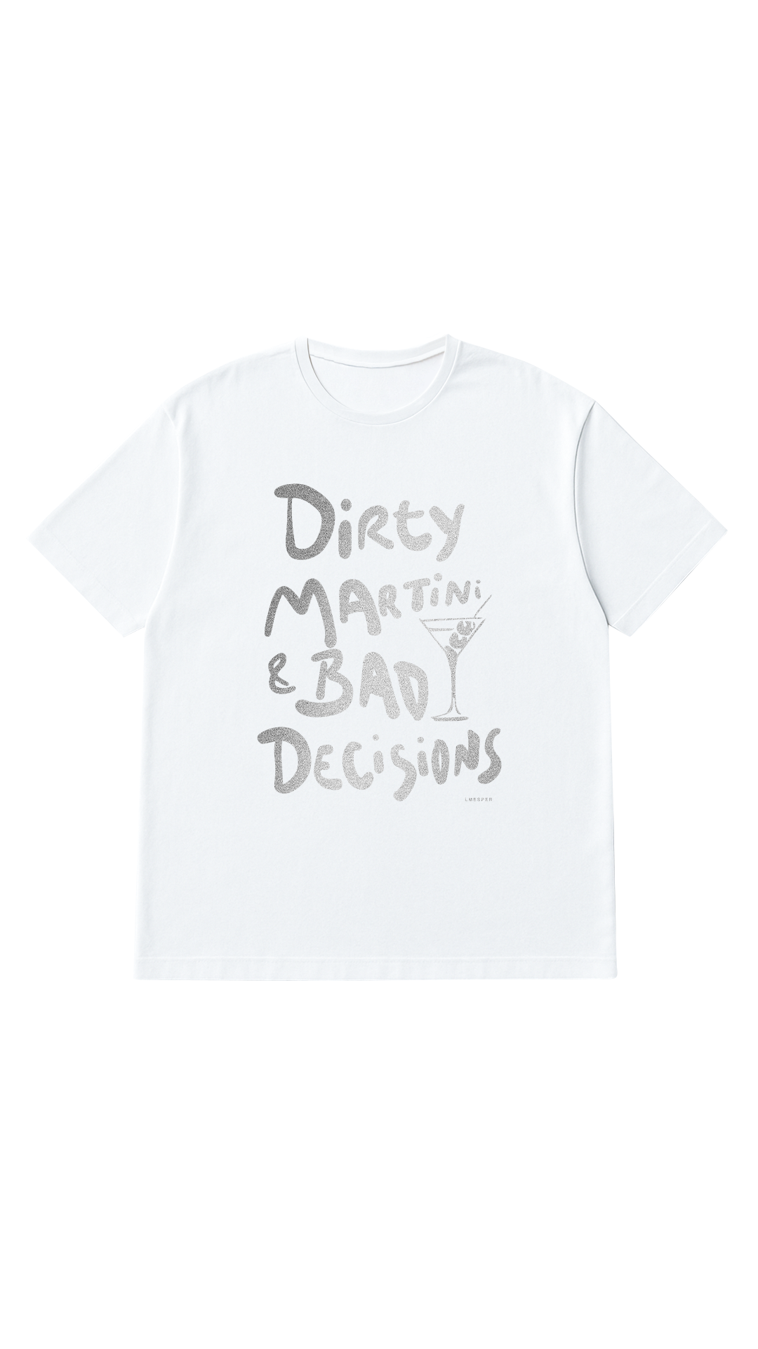 T-SHIRT OVERSIZED DIRTY MARTINI
