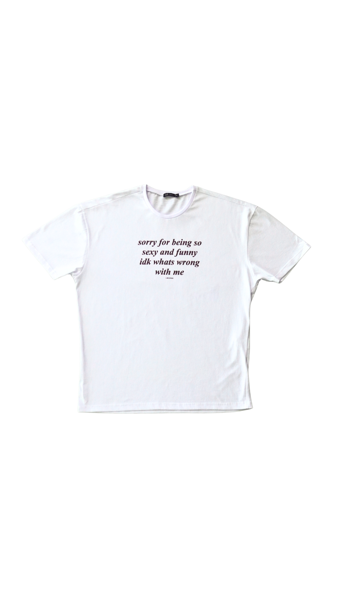 T-SHIRT OVERSIZED SORRY