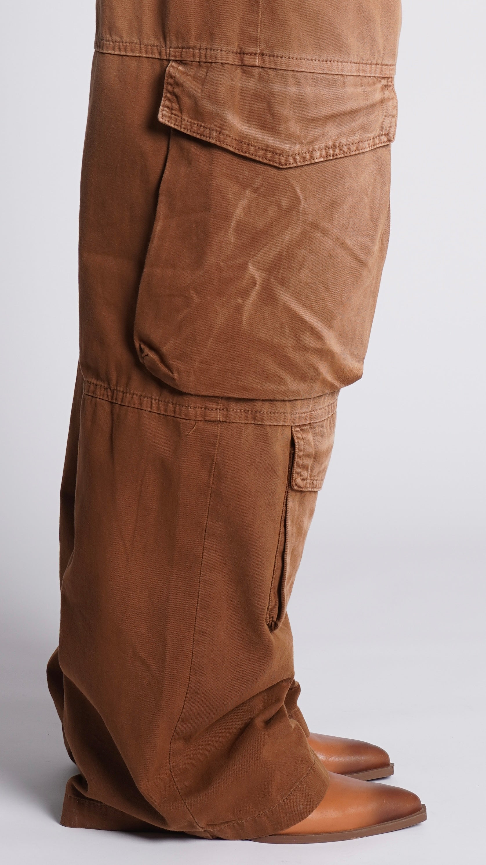 CALÇA SARJA CARGO NUT