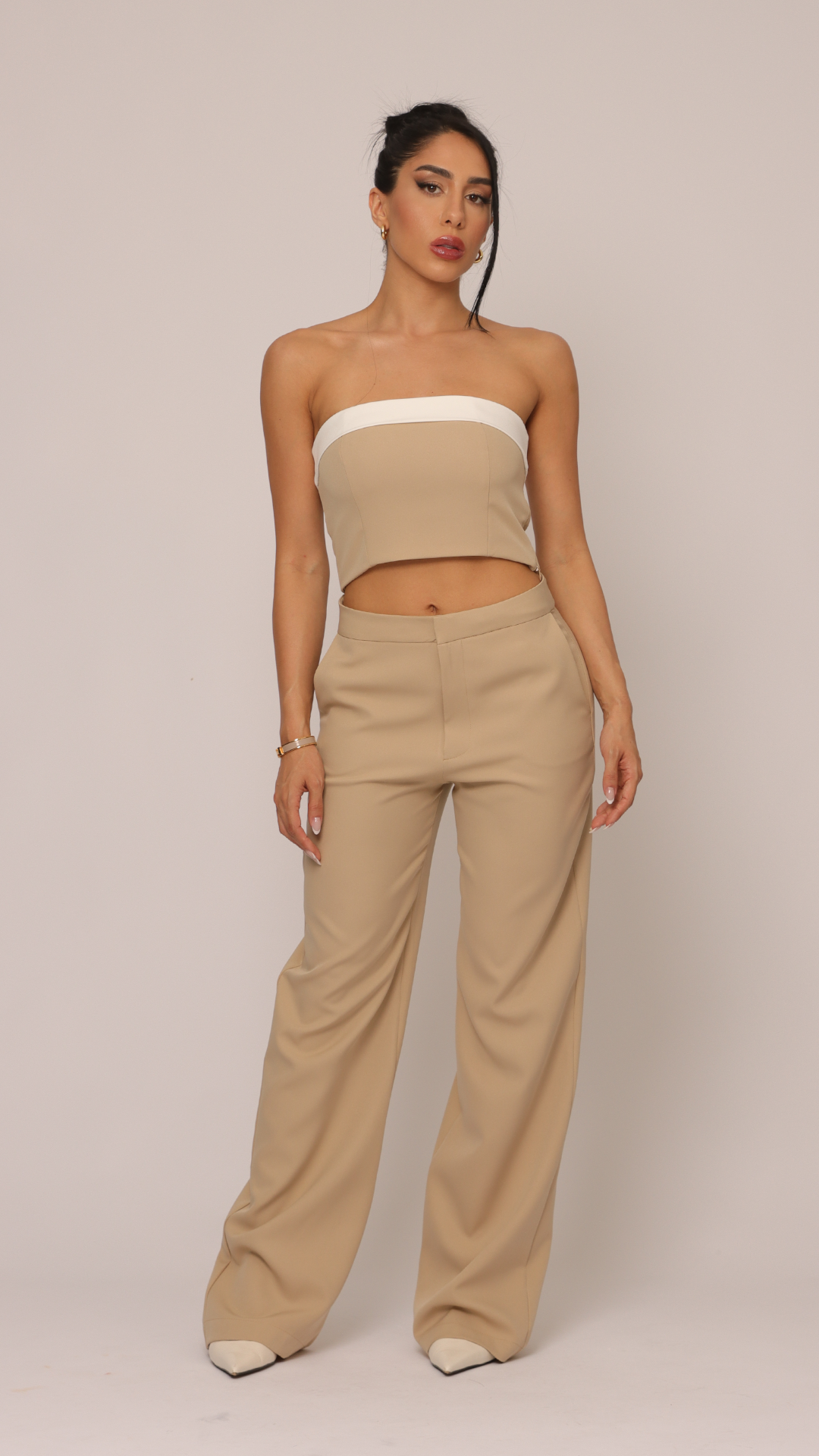 CROPPED VERONA BEGE