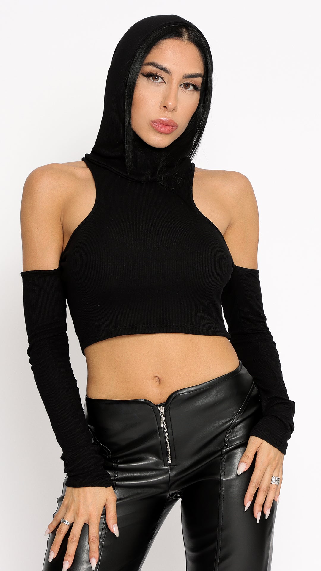 CROPPED GANGSTER PRETO