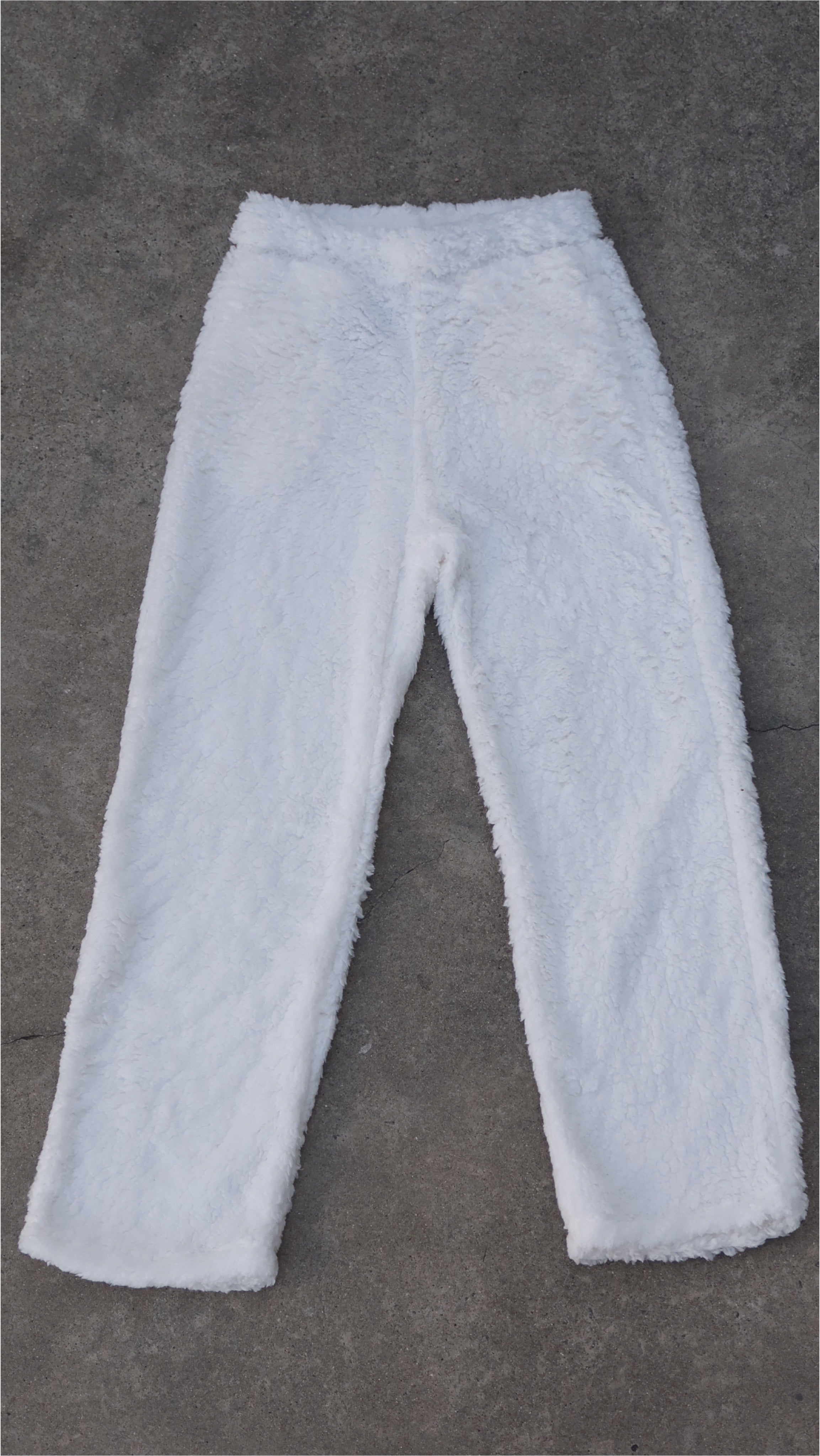 CALÇA DE PELO SHERPA OFF WHITE