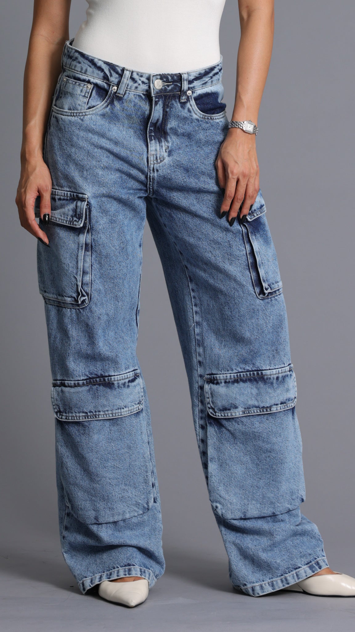 CALÇA JEANS POCKET