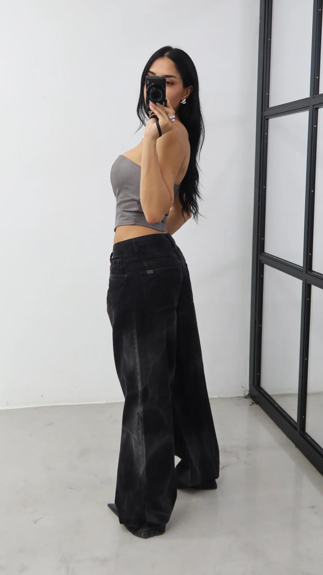 CALÇA JEANS OVERSIZED STORM