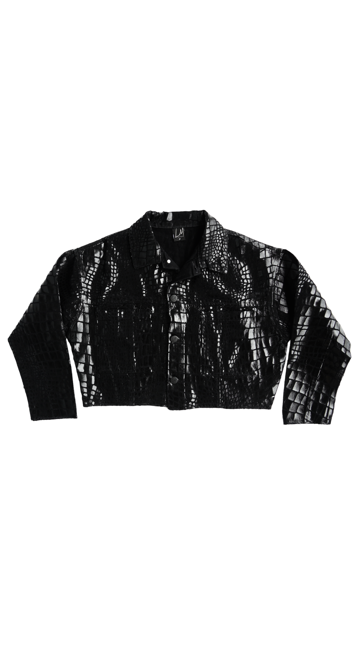 JAQUETA JEANS PREMIUM CROCO