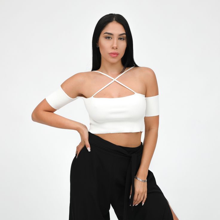 CROPPED CHIARA OFF WHITE