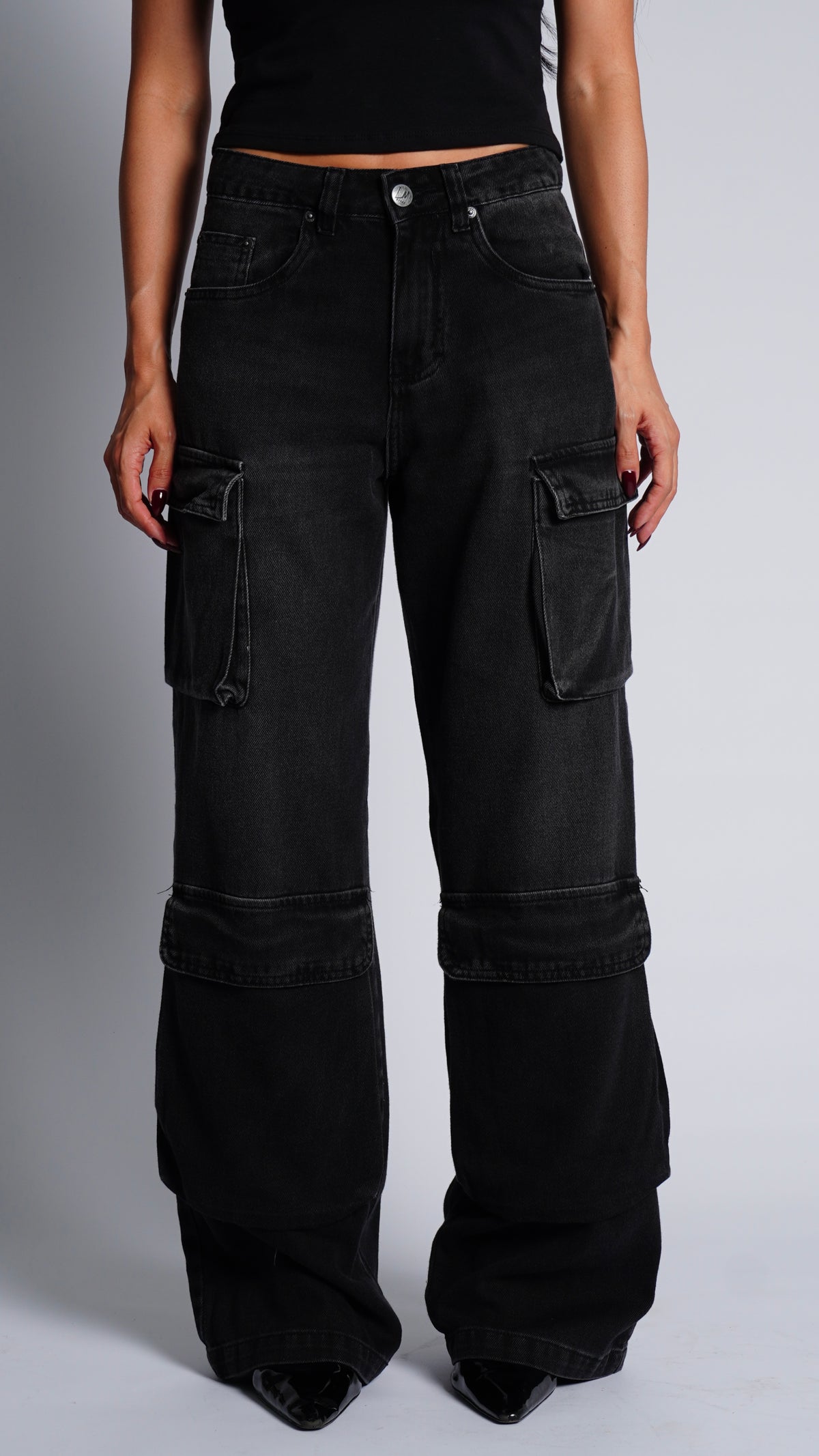 CALÇA JEANS POCKET FADE