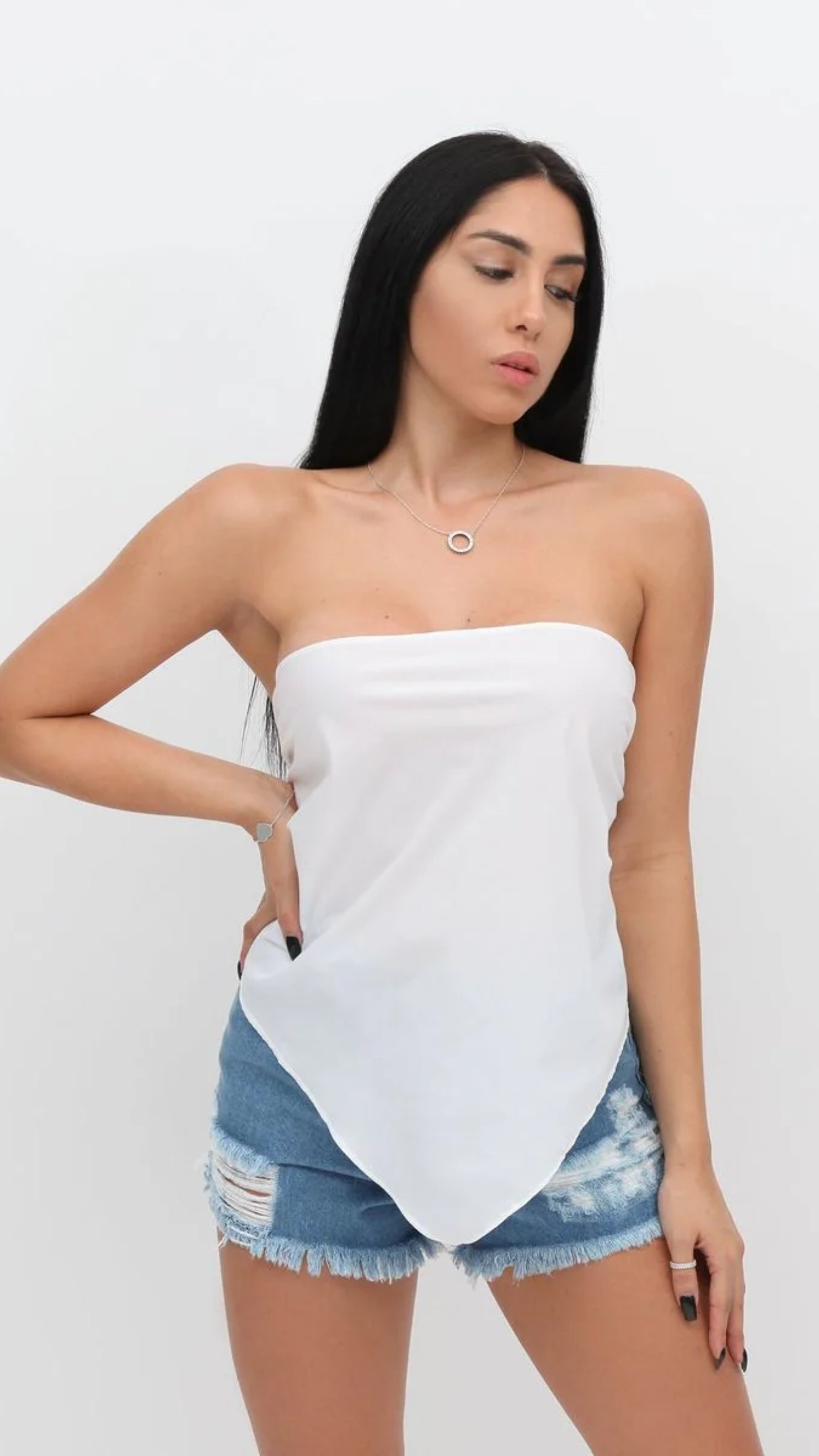 LENÇO BOHO BRANCO