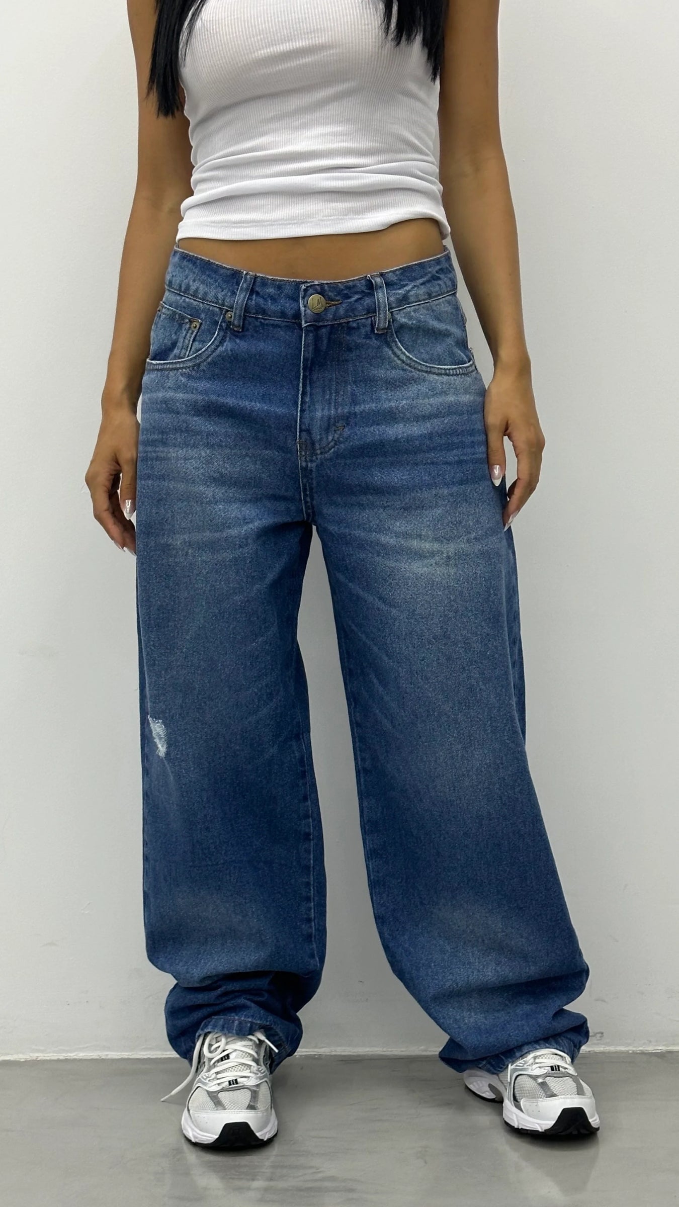 CALÇA JEANS OVERSIZED