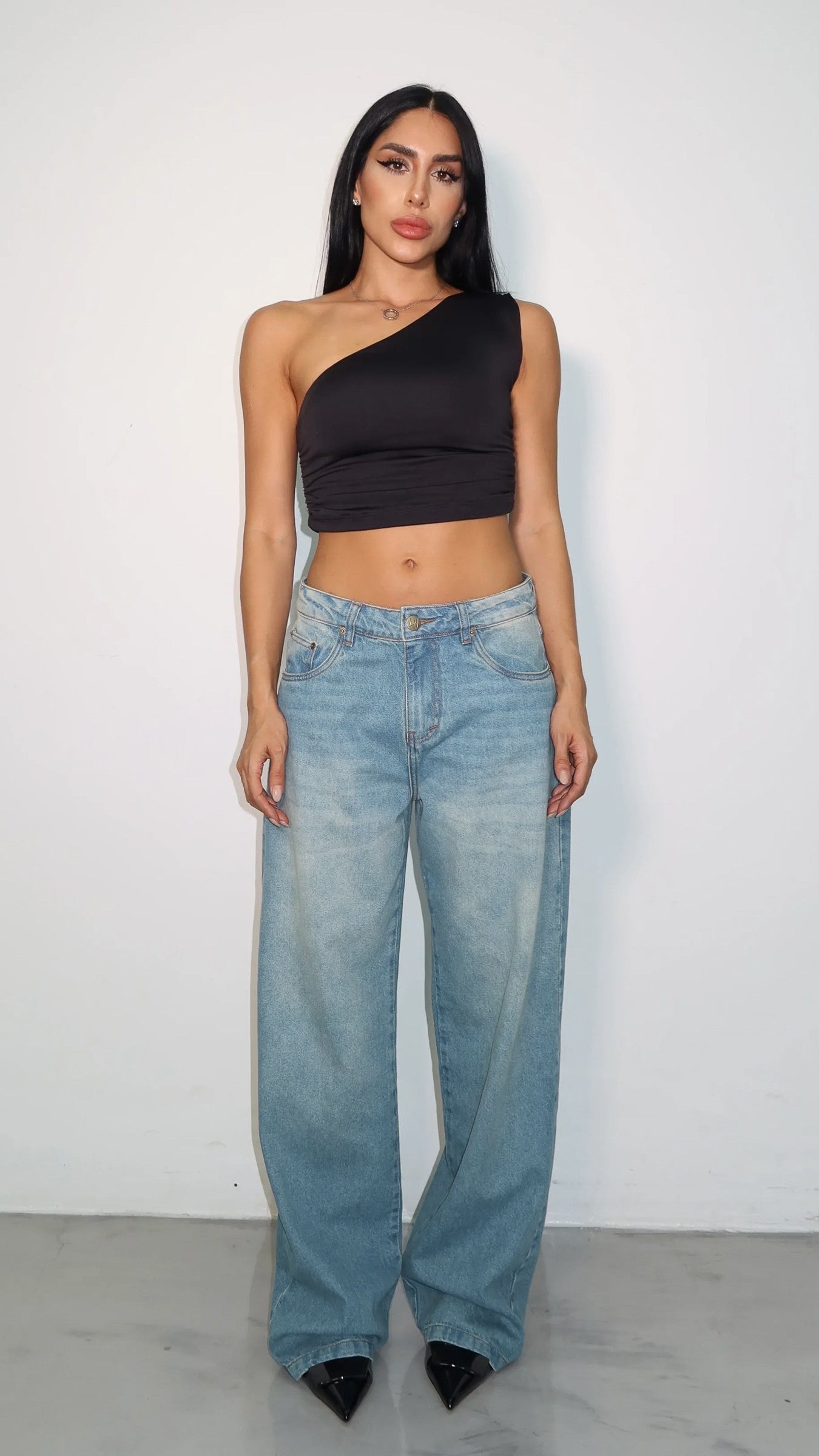 CALÇA JEANS OVERSIZED VINTAGE CLARA