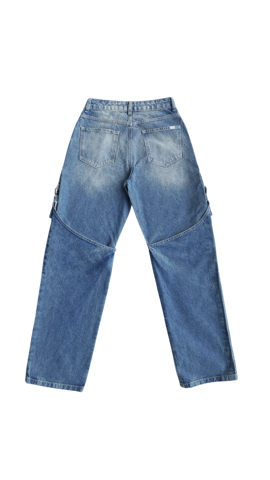 CALÇA JEANS OVERSIZED WESTERN