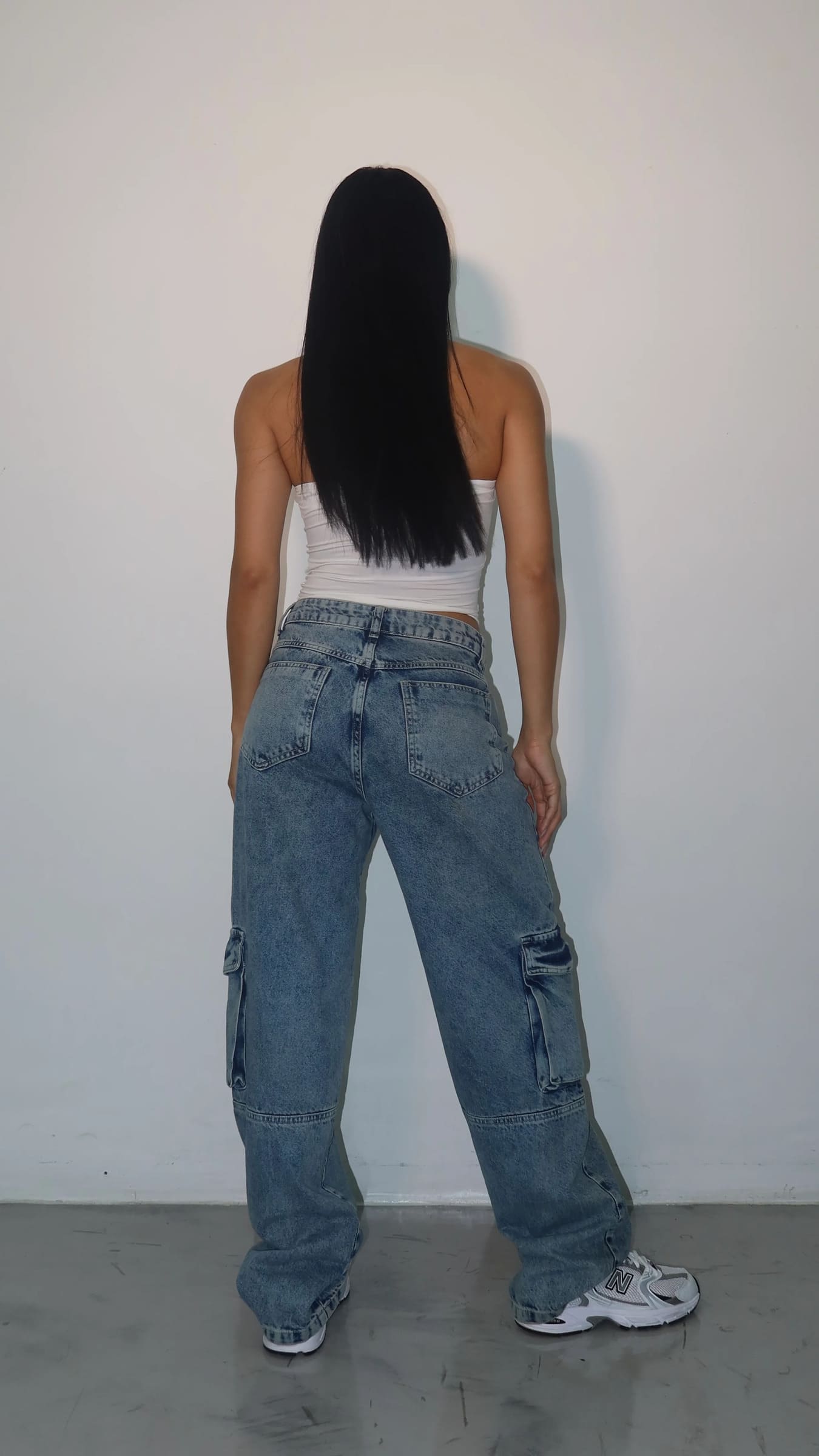 CALÇA JEANS SKATER BLUE WASH