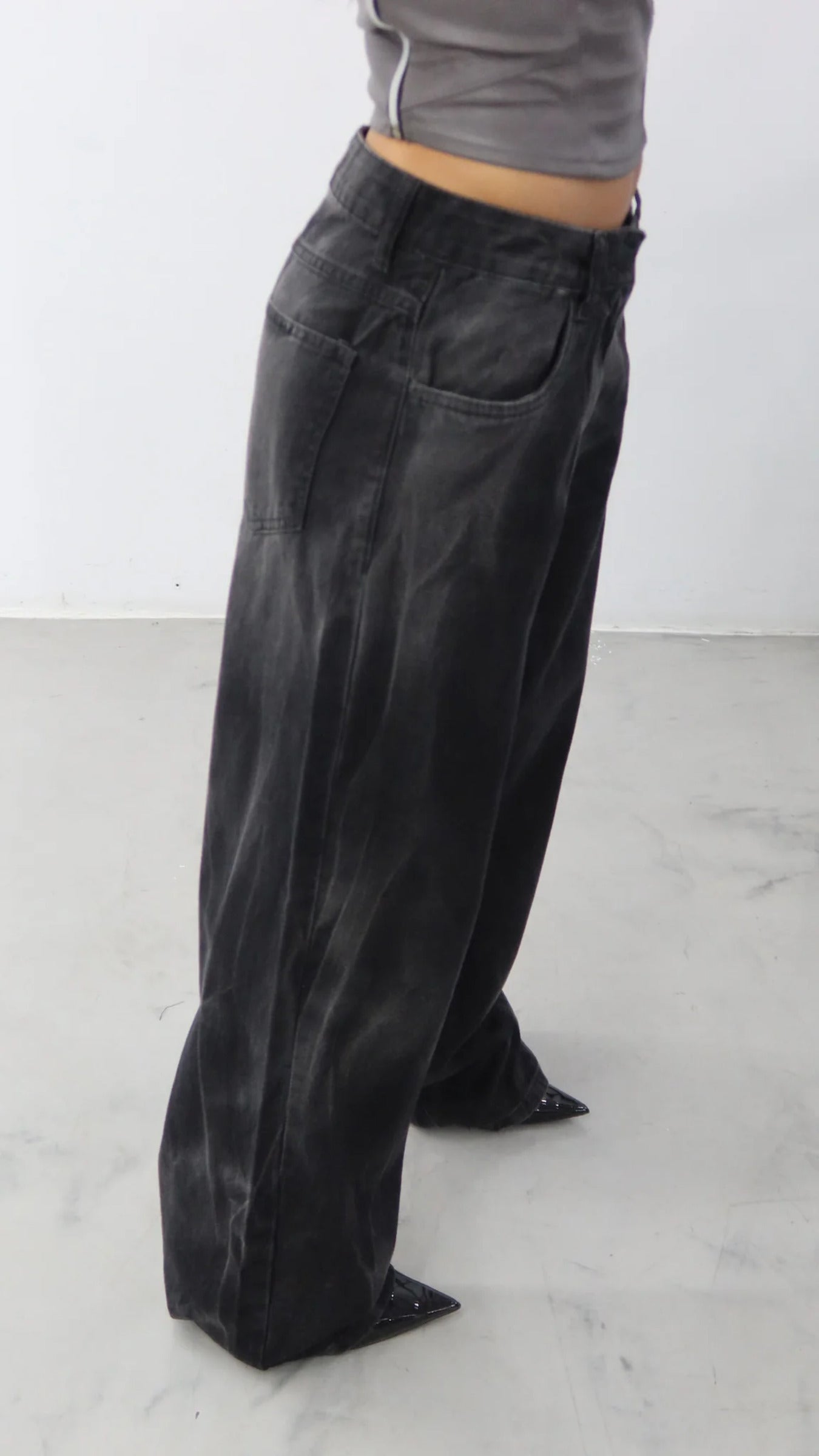 CALÇA JEANS OVERSIZED STORM