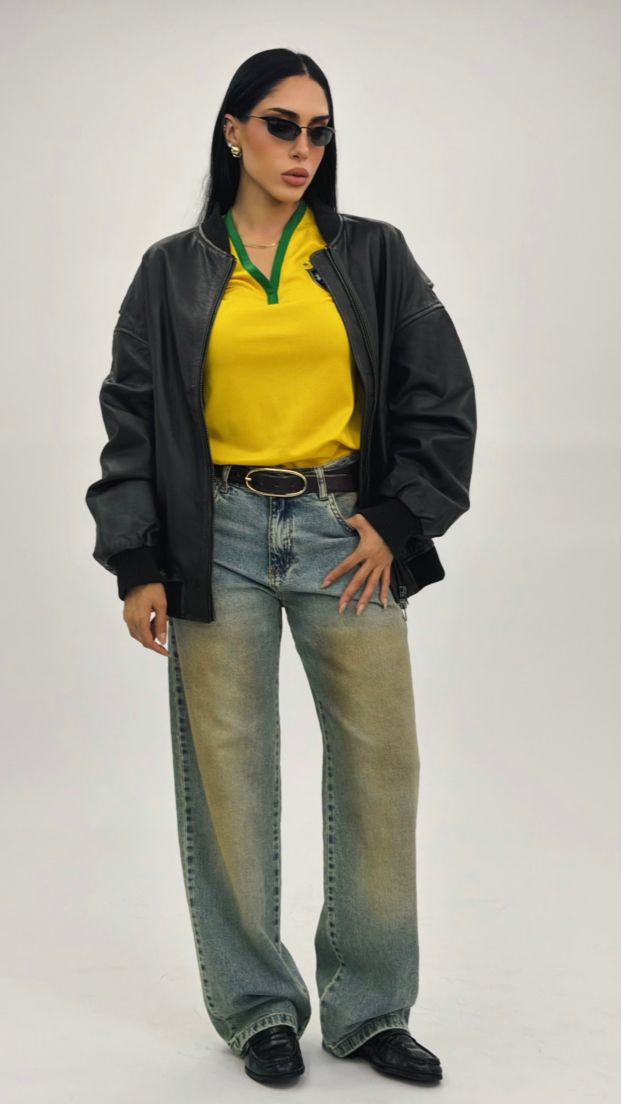 CALÇA JEANS OVERSIZED COASTAL
