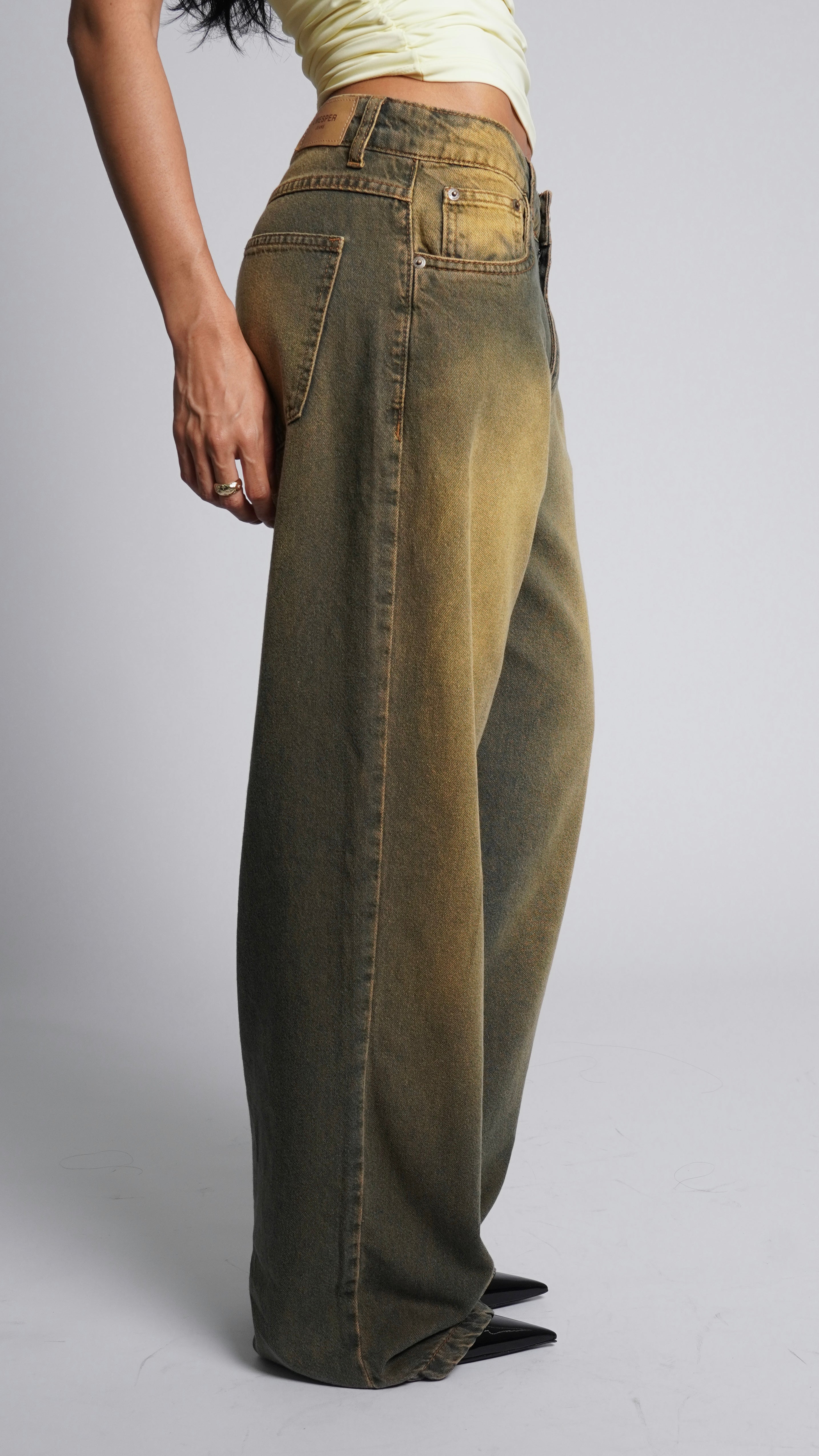 CALÇA JEANS OVERSIZED BRASIL