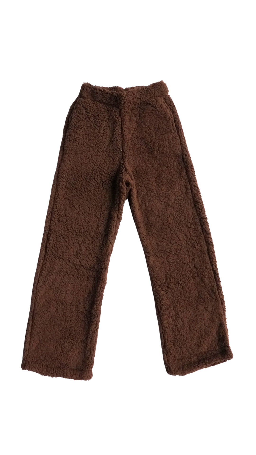 CALÇA DE PELO SHERPA MARROM