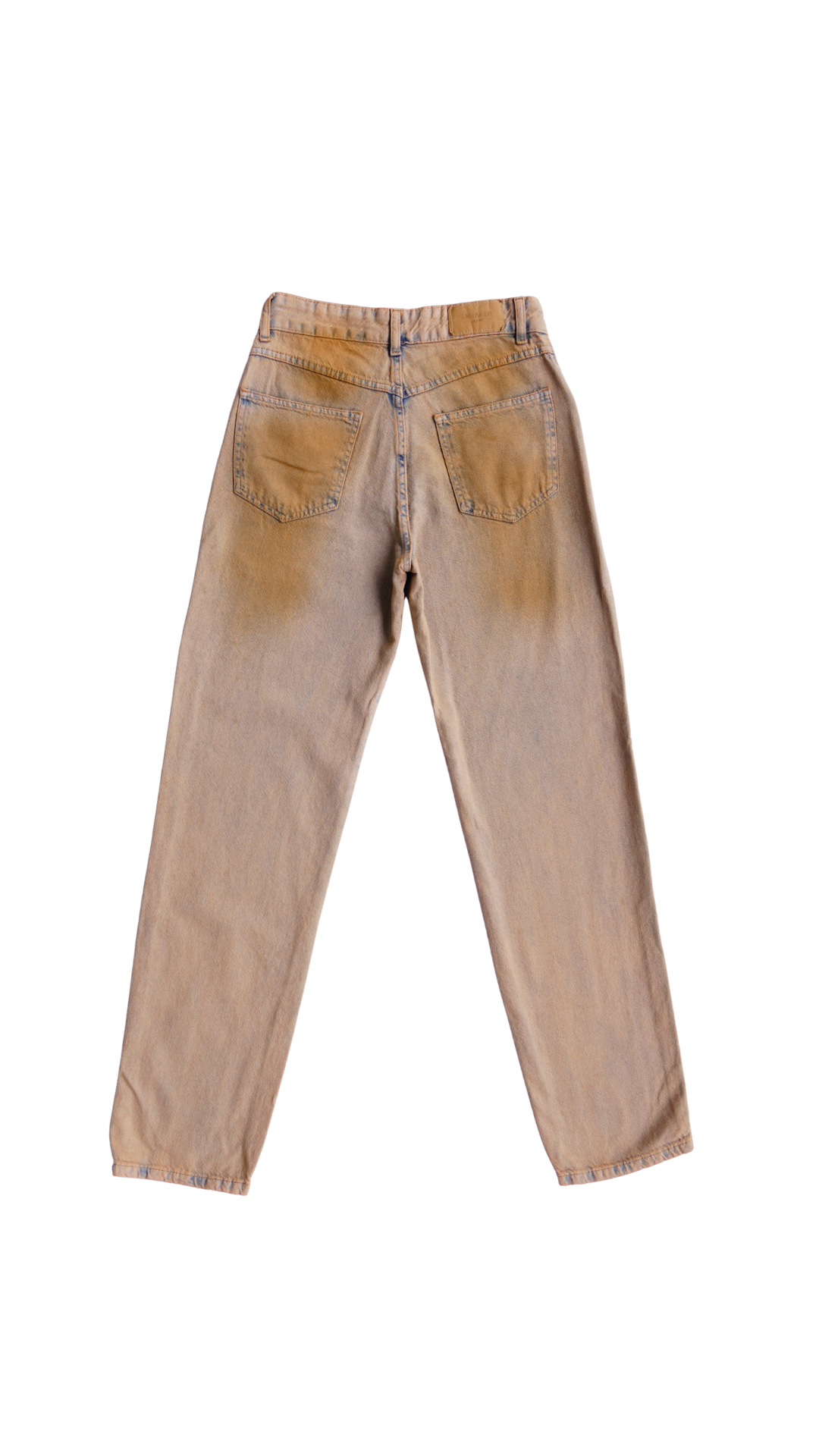 CALÇA JEANS ASSIMÉTRICA DIRTY