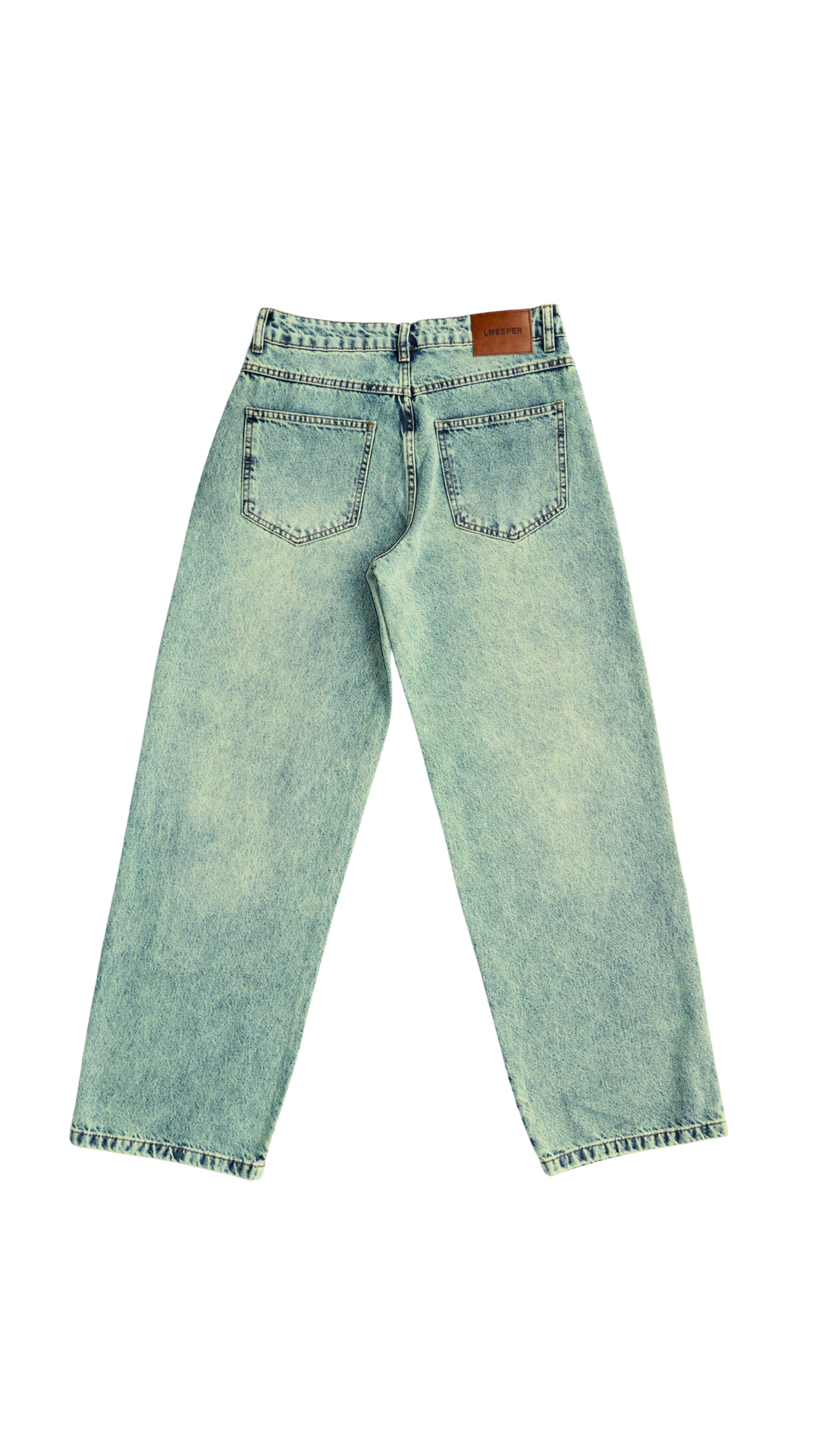 CALÇA JEANS OVERSIZED ACQUA