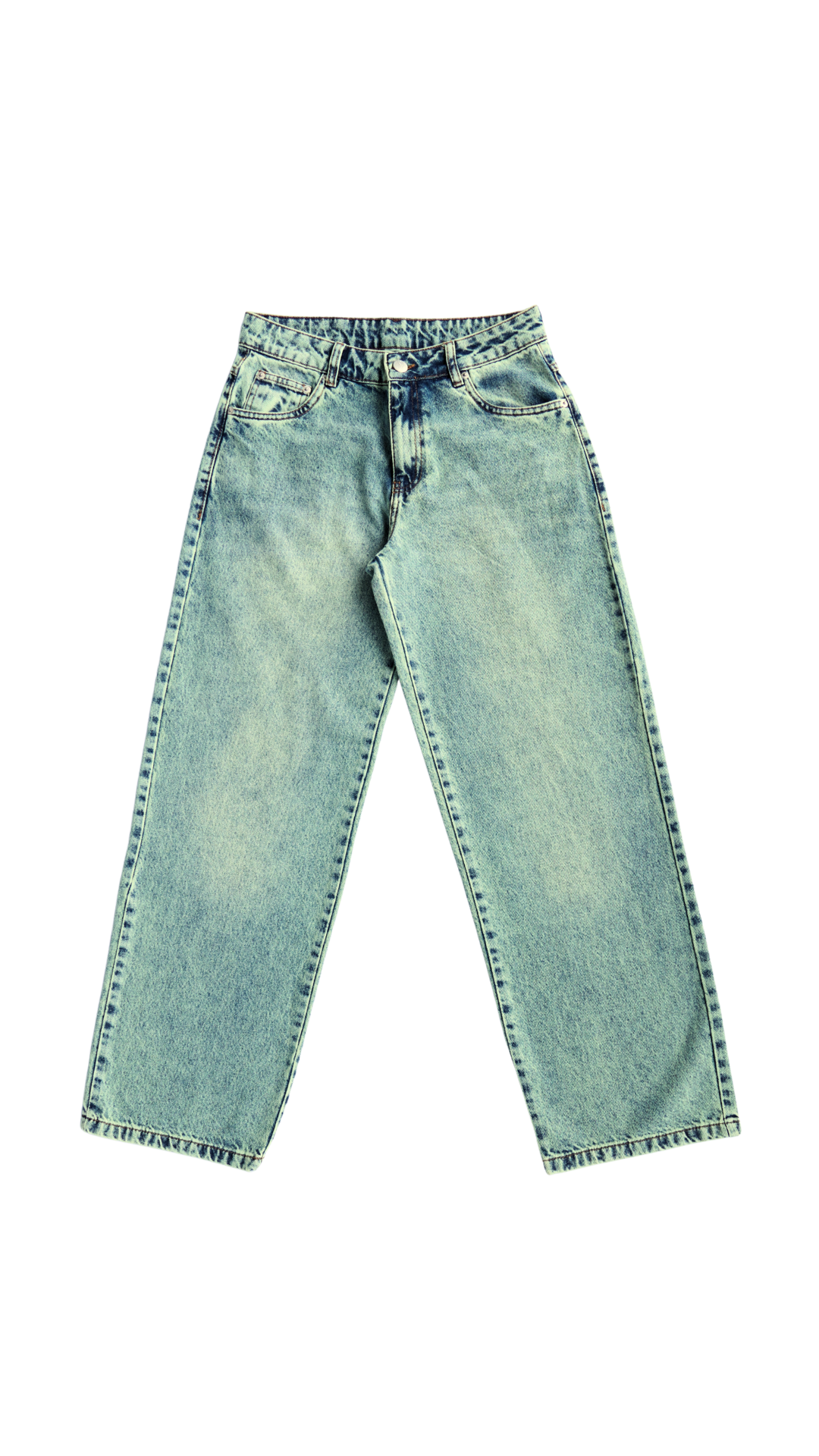 CALÇA JEANS OVERSIZED ACQUA