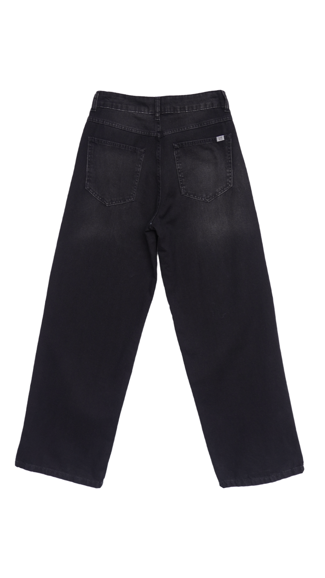CALÇA JEANS OVERSIZED CARVÃO