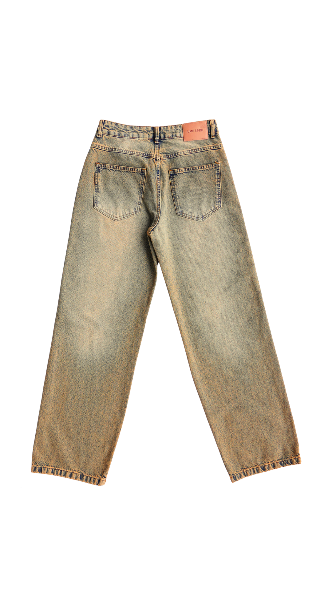 CALÇA JEANS OVERSIZED DUSTY SAND