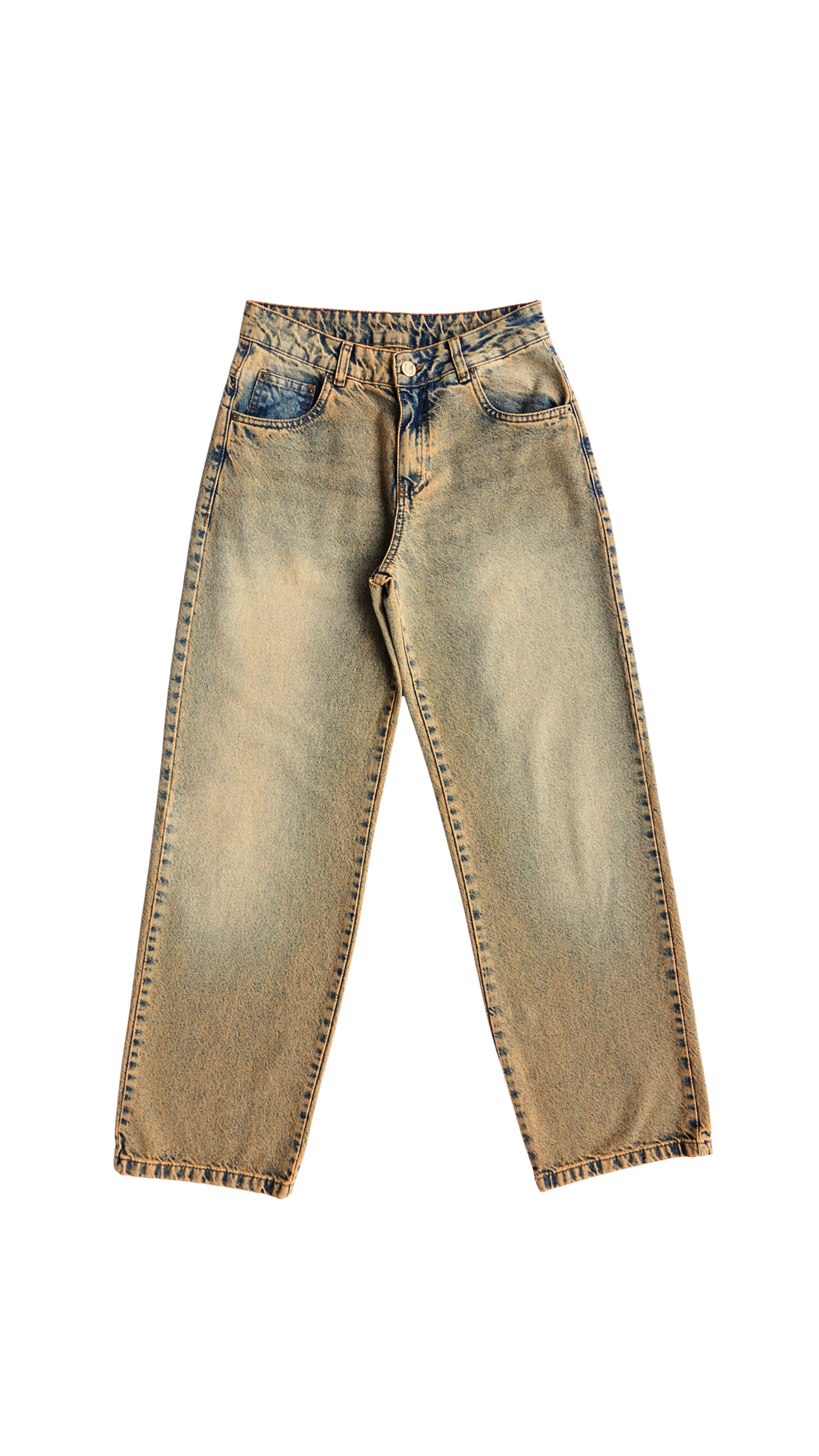 CALÇA JEANS OVERSIZED DUSTY SAND