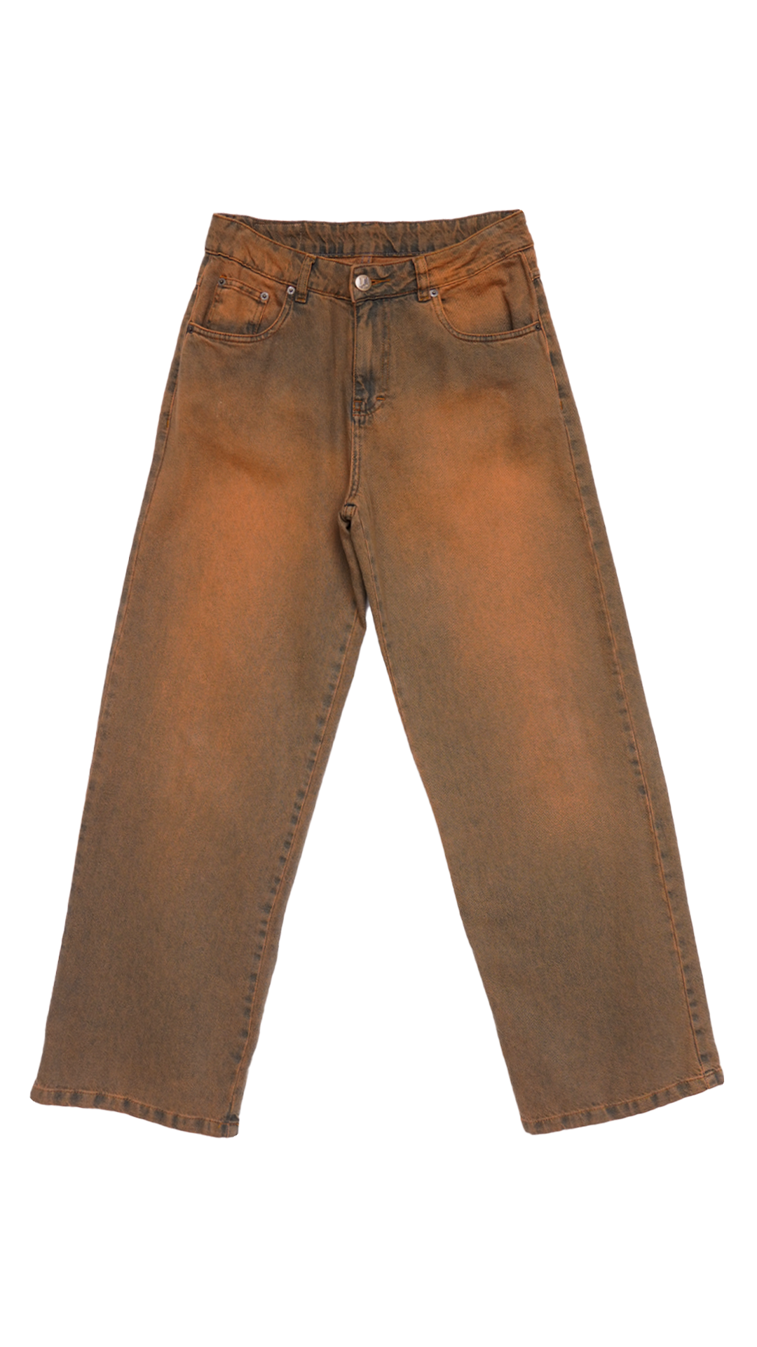 CALÇA JEANS OVERSIZED FERRUGEM