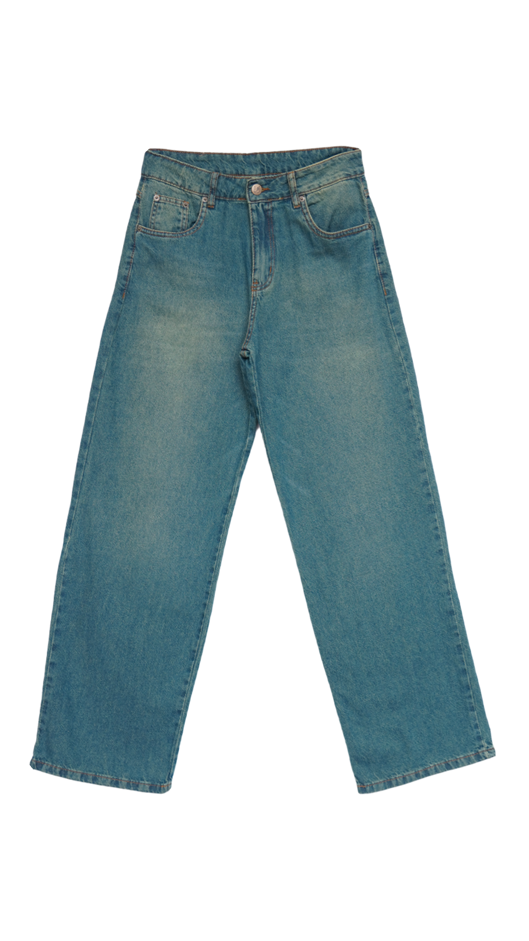 CALÇA JEANS OVERSIZED MERMAID