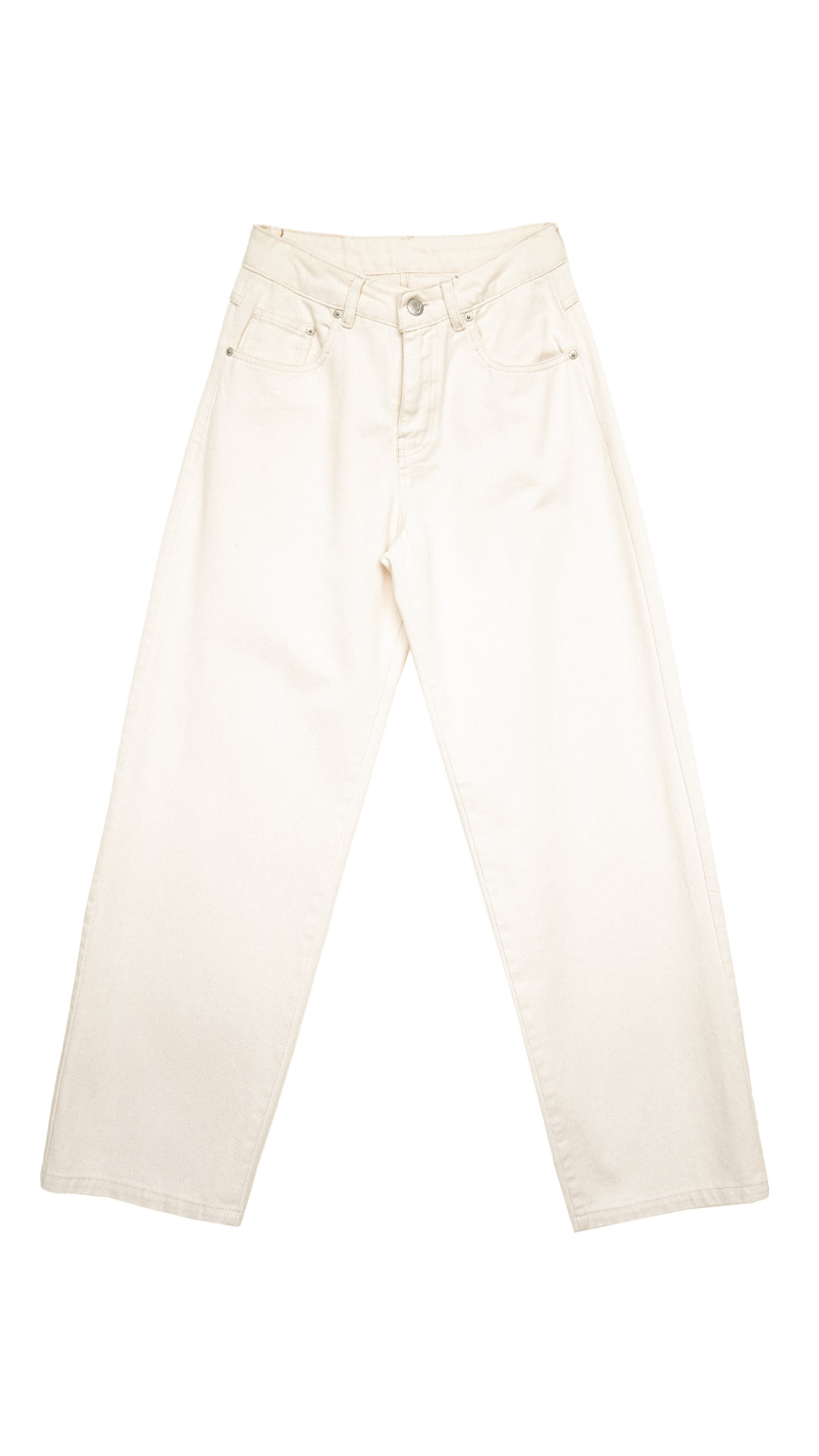 CALÇA JEANS OVERSIZED NATURAL