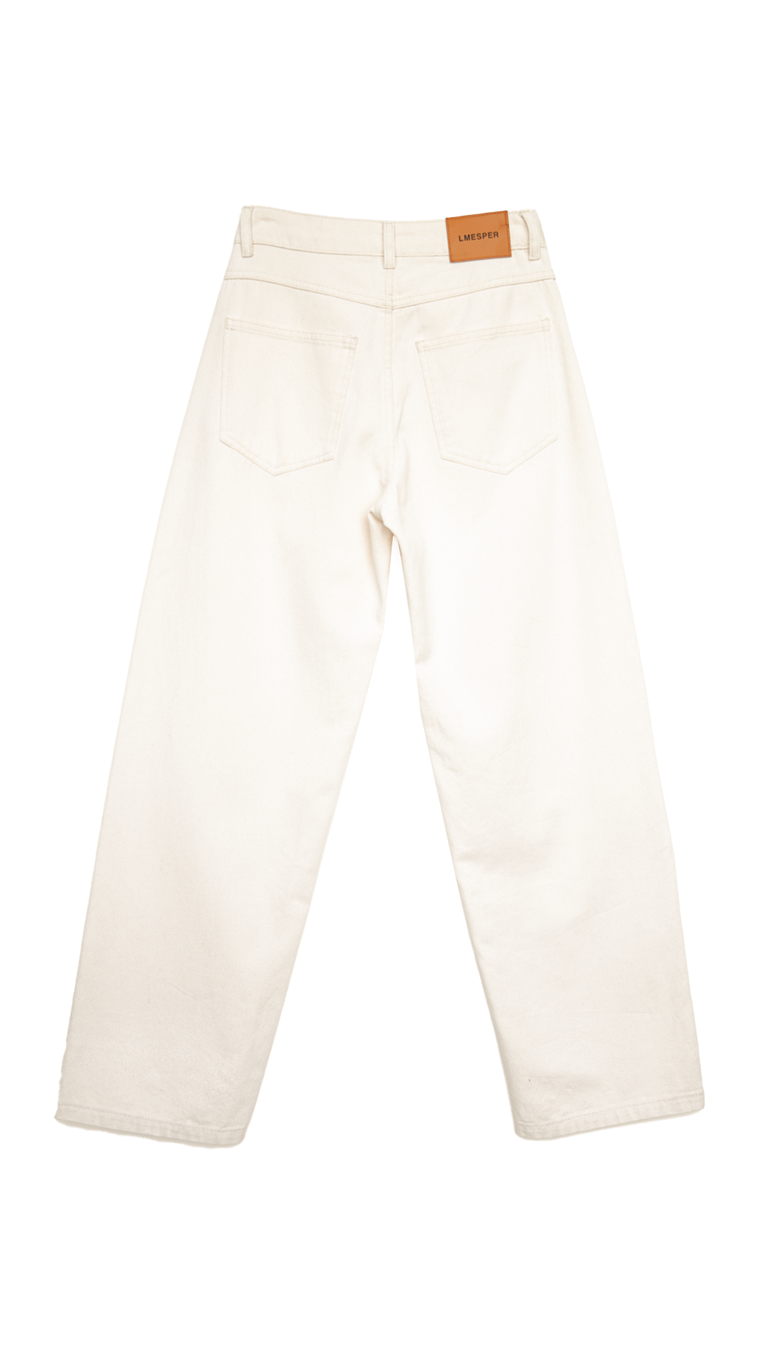 CALÇA JEANS OVERSIZED NATURAL