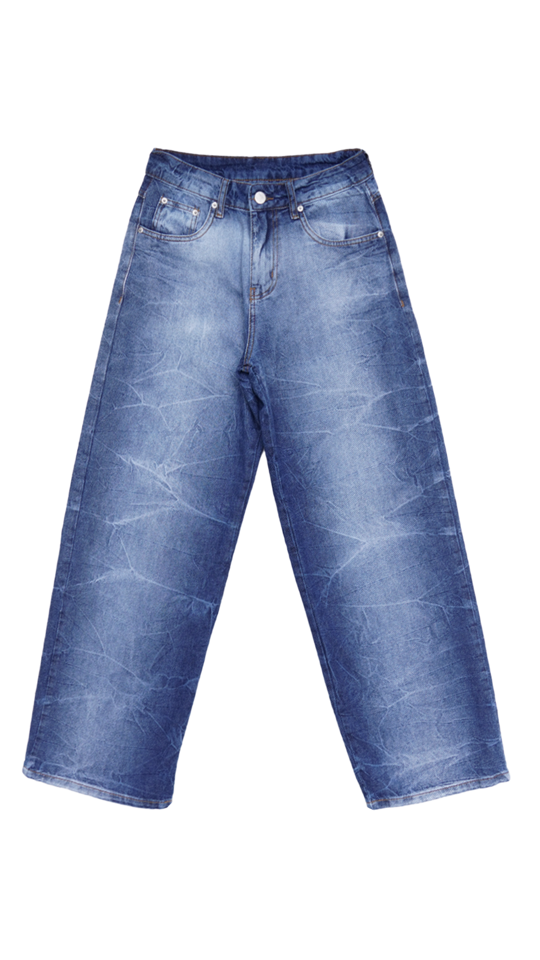 CALÇA JEANS OVERSIZED WAVES