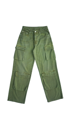 CALÇA JEANS POCKET OLIVE