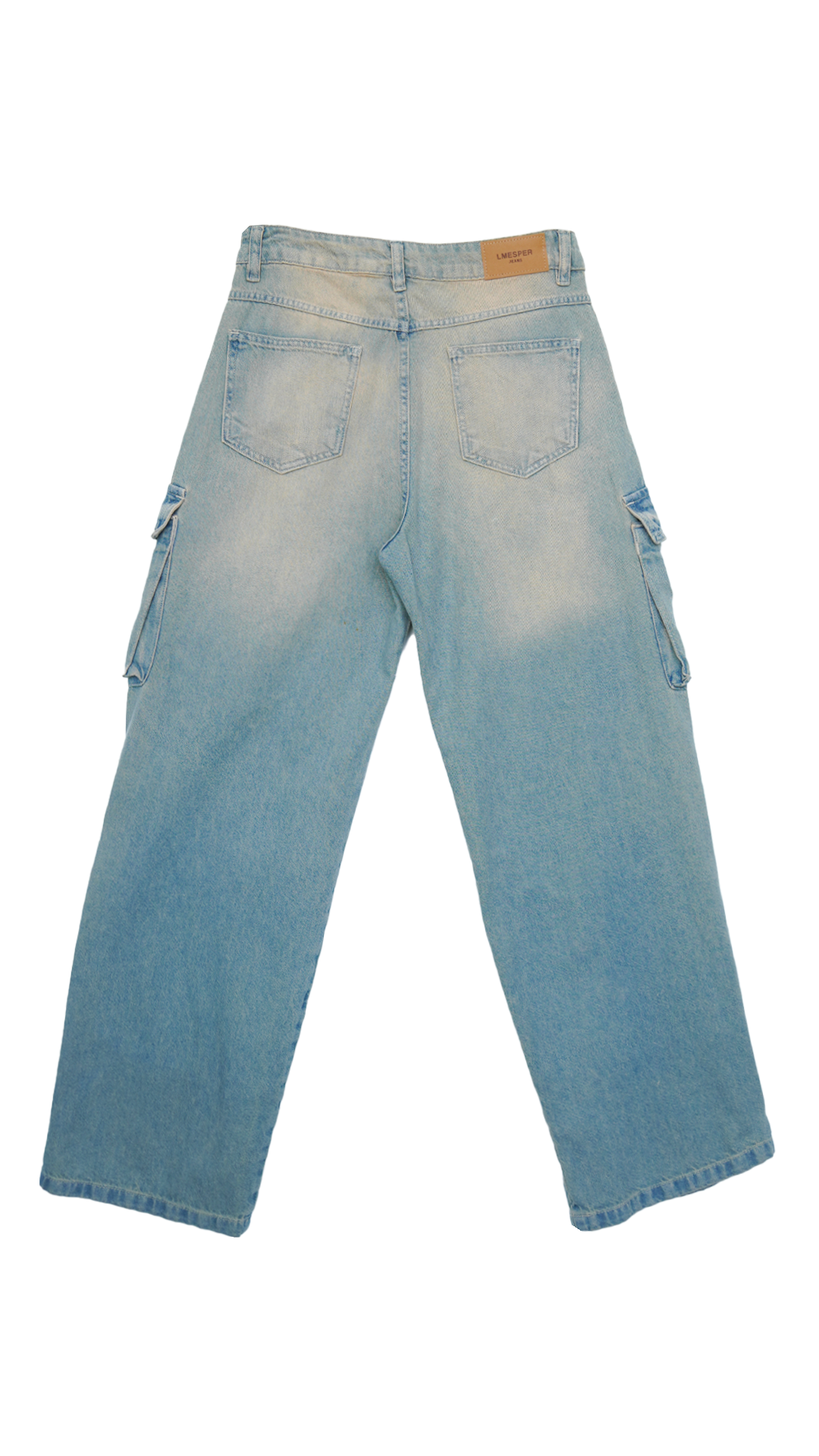 CALÇA JEANS POCKET Y2K